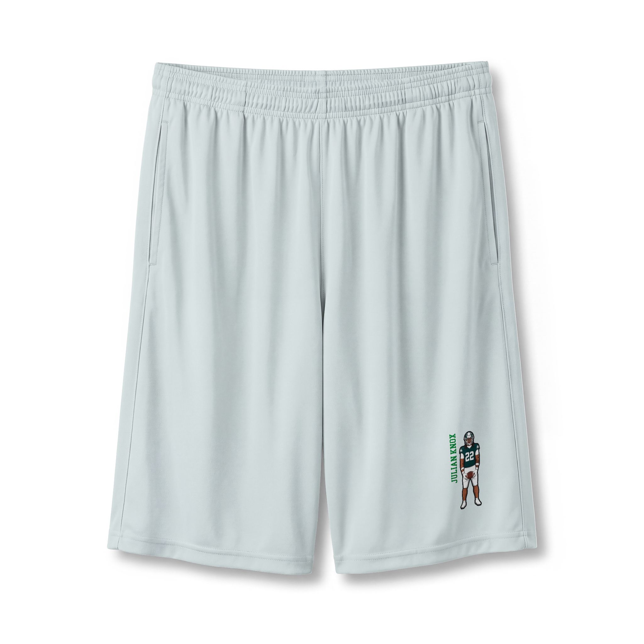 Shorts — character_name_vertical in Silver