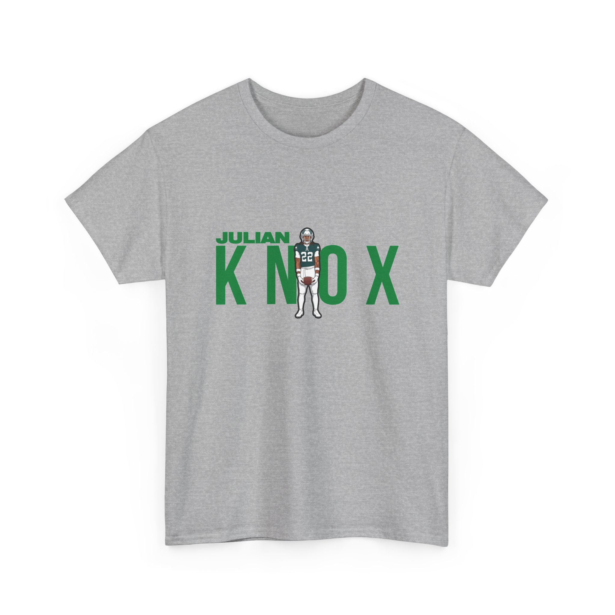 Tee — character_player_name in Grey