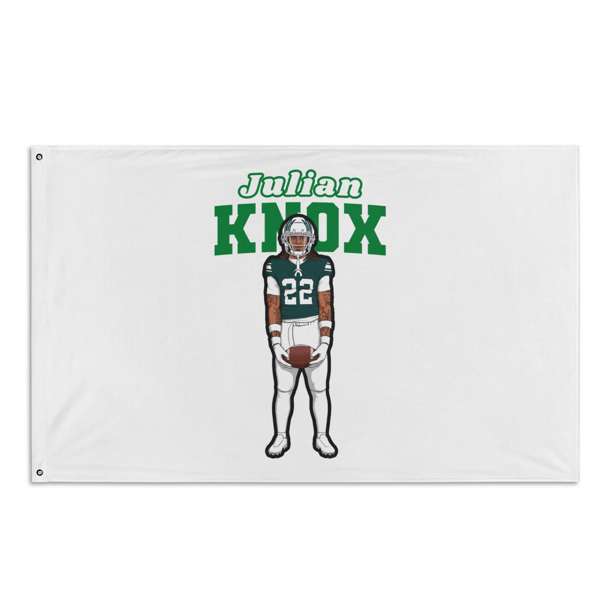 Flag (35 × 56 in) — character_name_arch in Classic