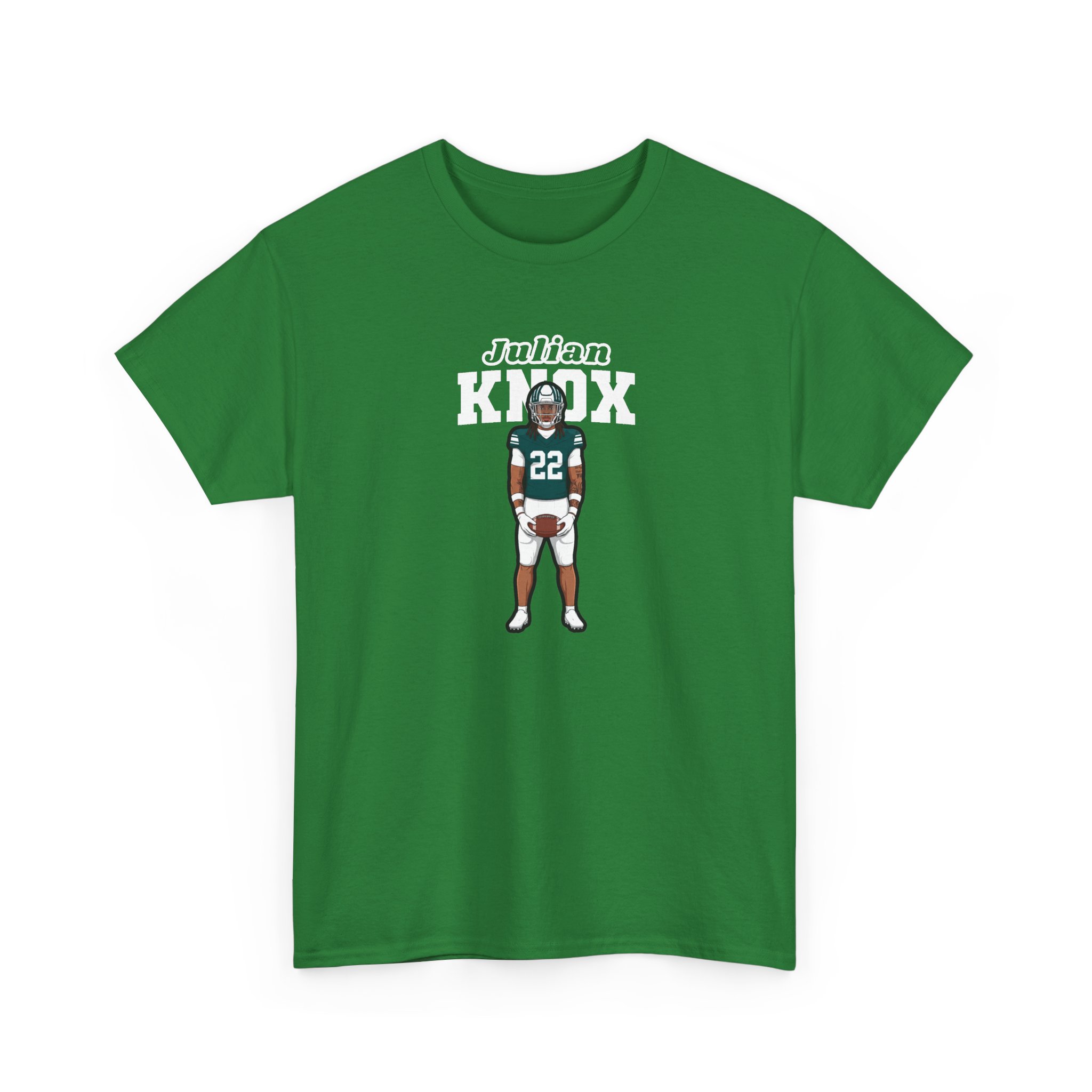 Tee — character_name_arch in Green