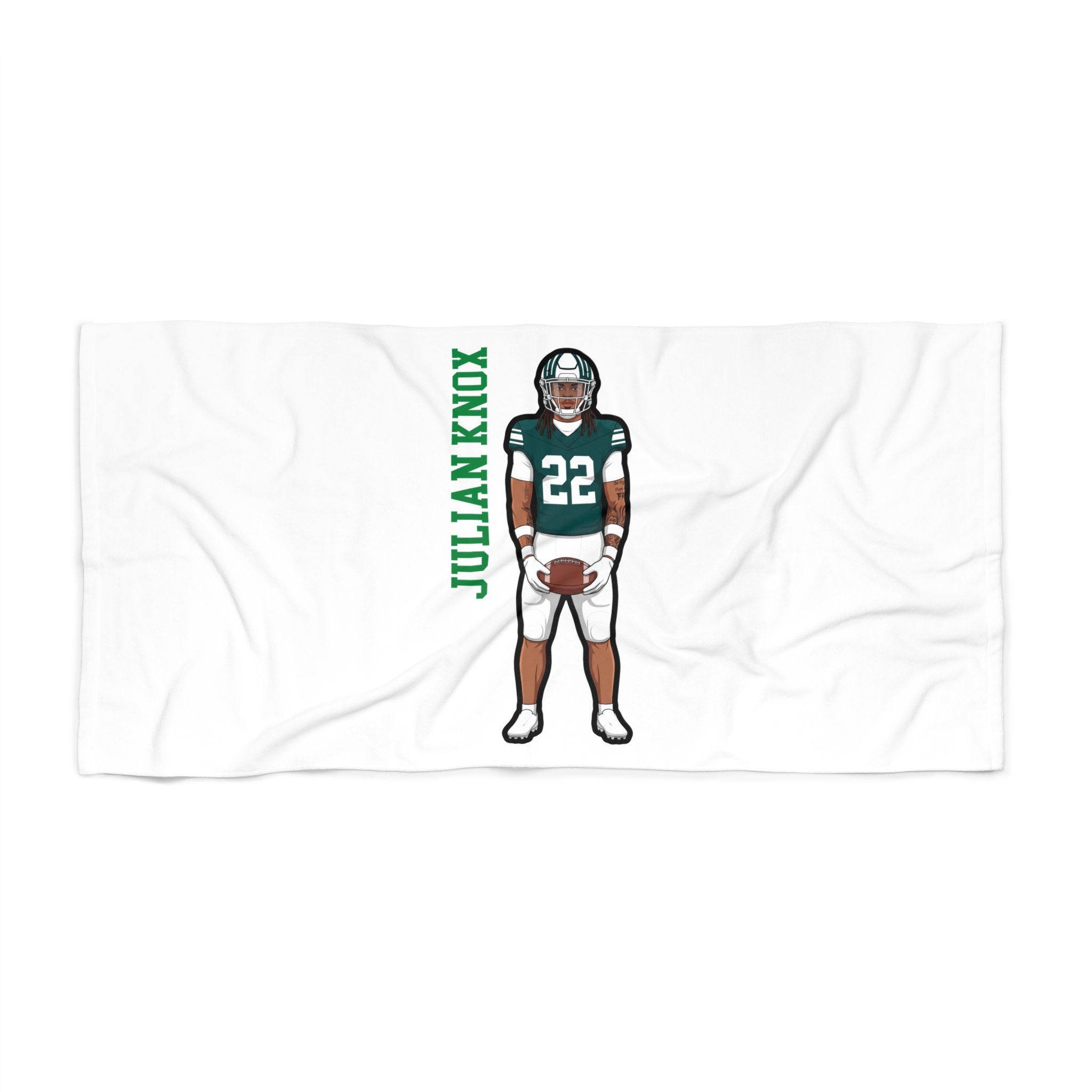 Beach Towel — character_name_vertical in Classic
