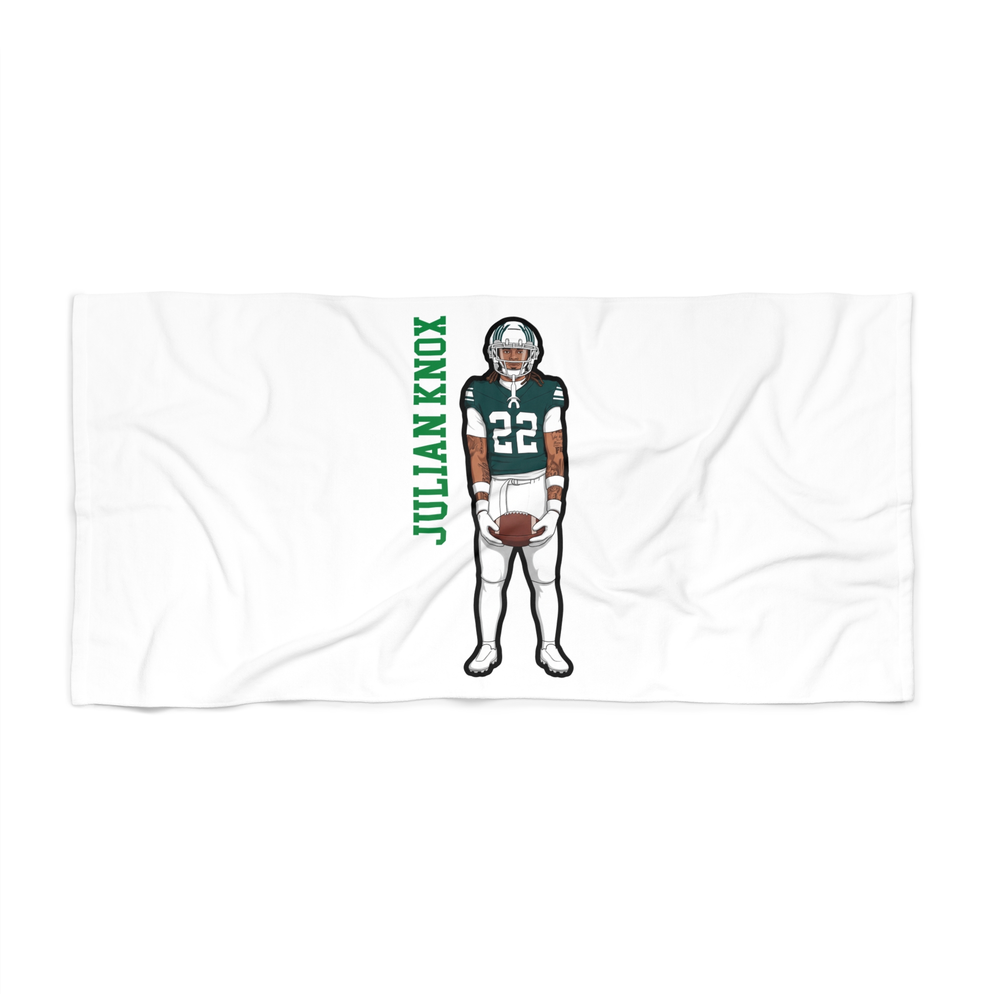 Beach Towel — character_name_vertical in Classic