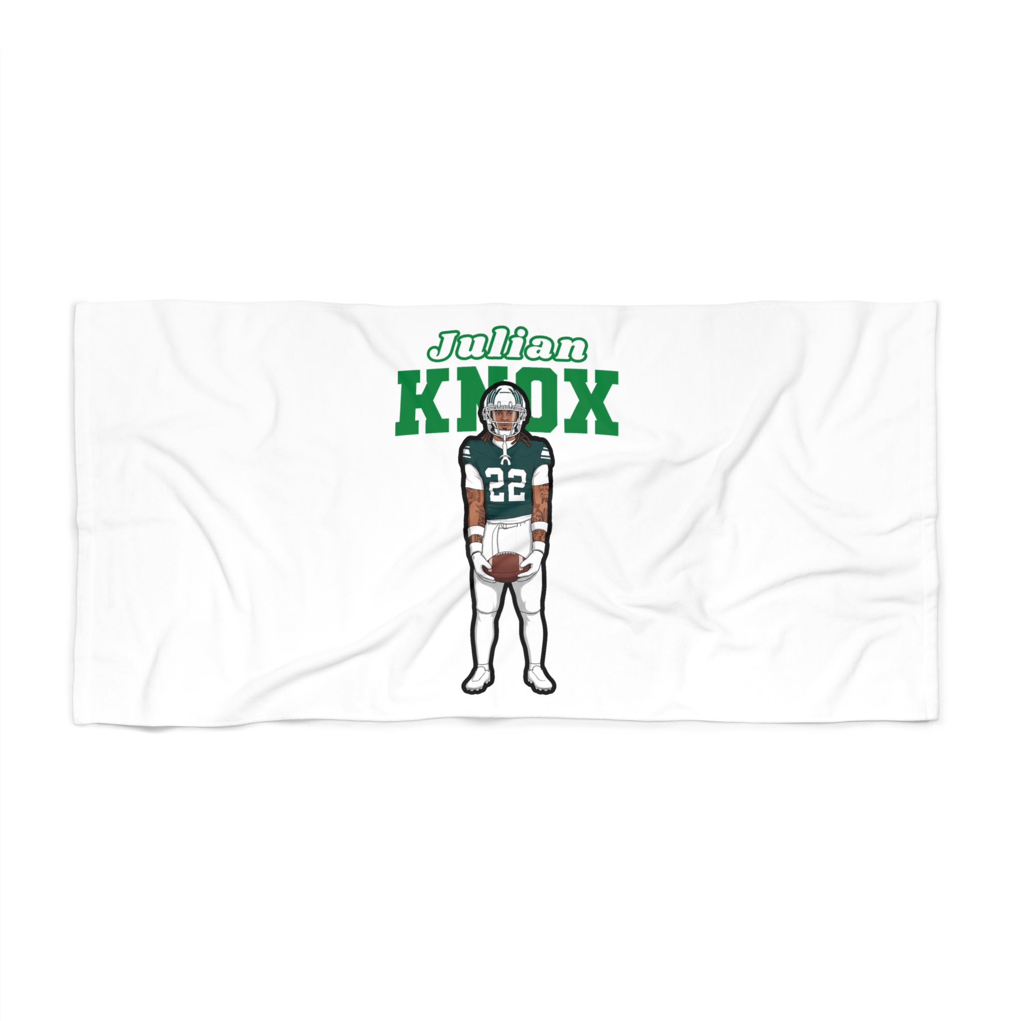 Beach Towel — character_name_arch in Classic