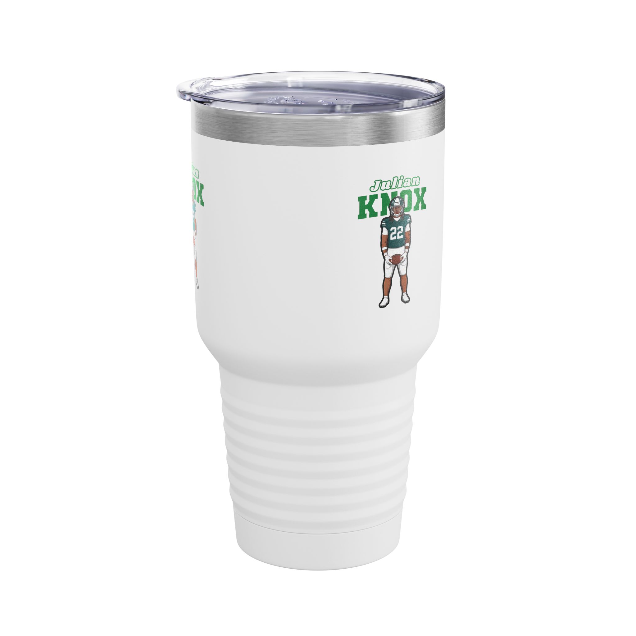 30oz Tumbler — character_name_arch in White