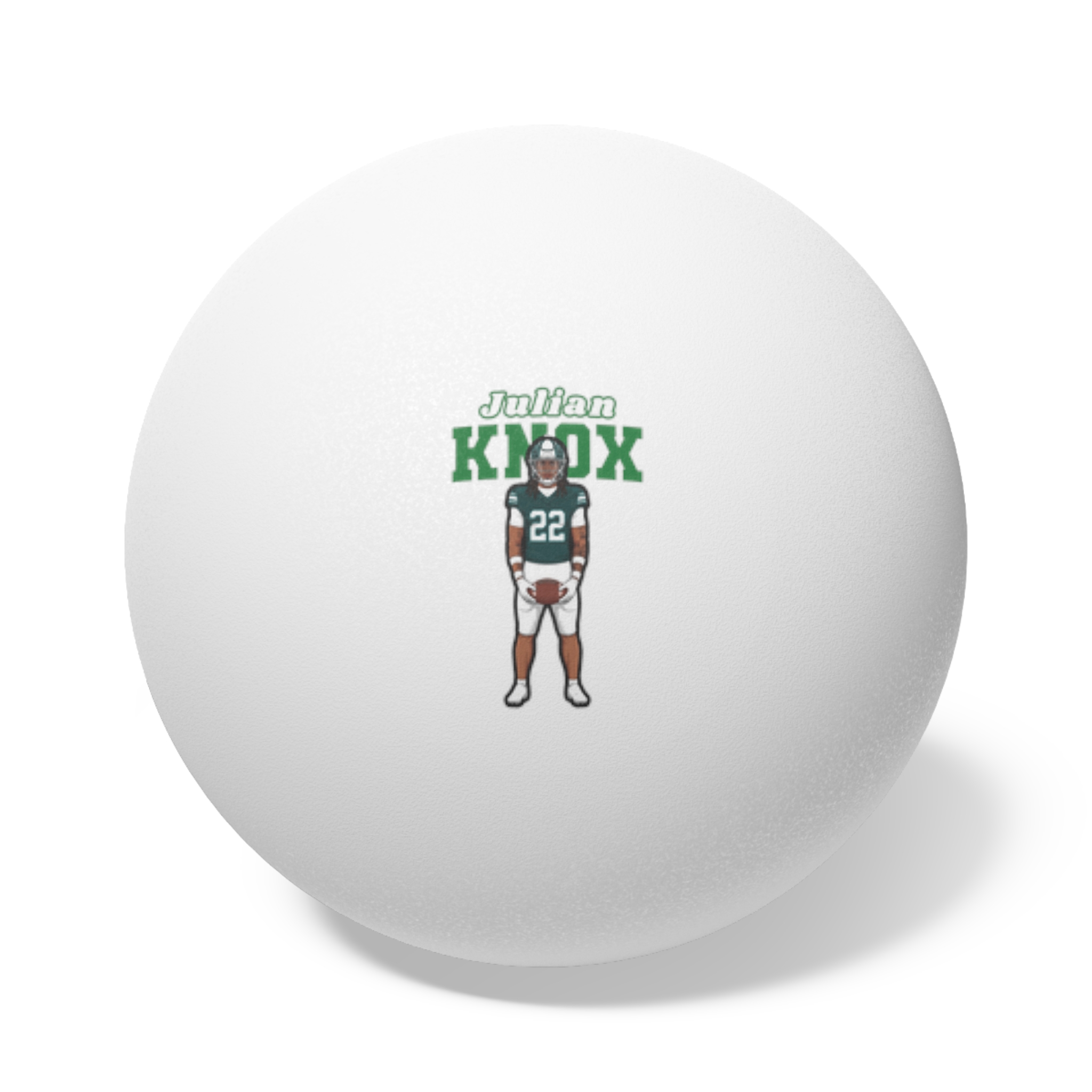 Ping Pong Balls, 6 pcs — character_name_arch in White