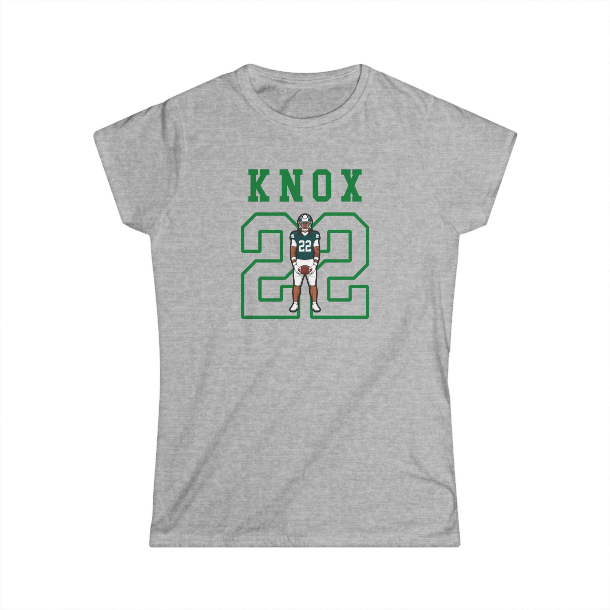 Women's Softstyle Tee — character_shirsey in Grey