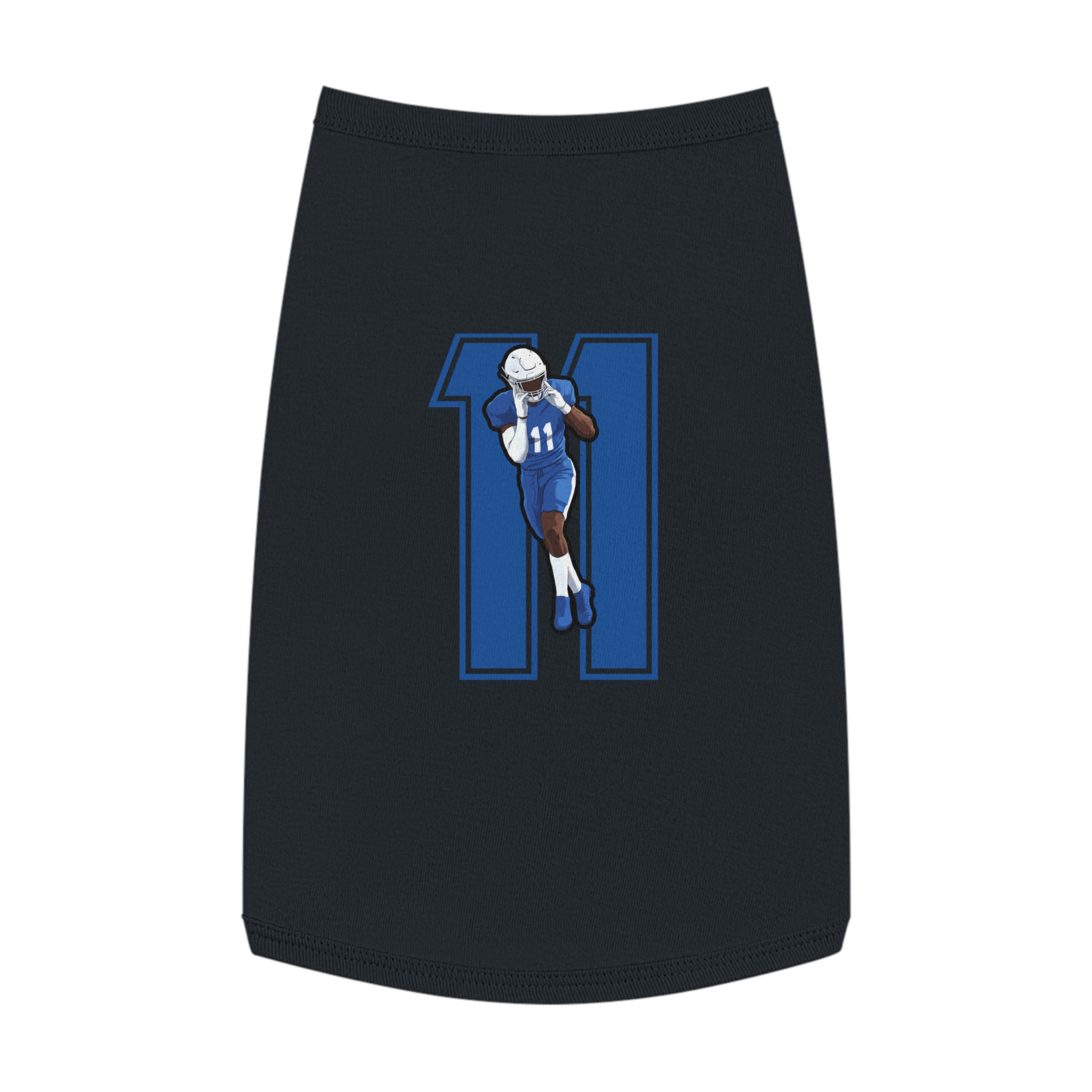 Pet Tank Top — character_number in White