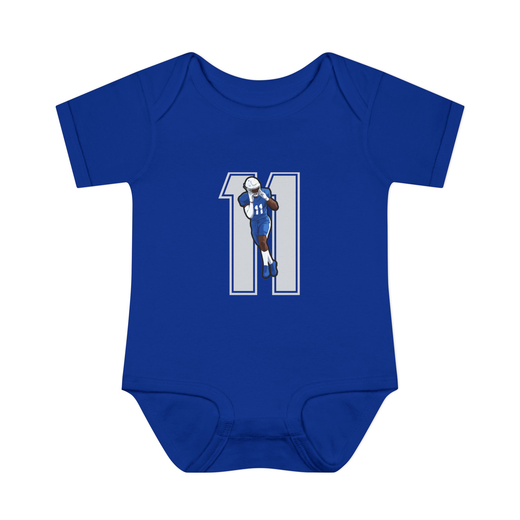 Baby Onesie — character_number in Royal
