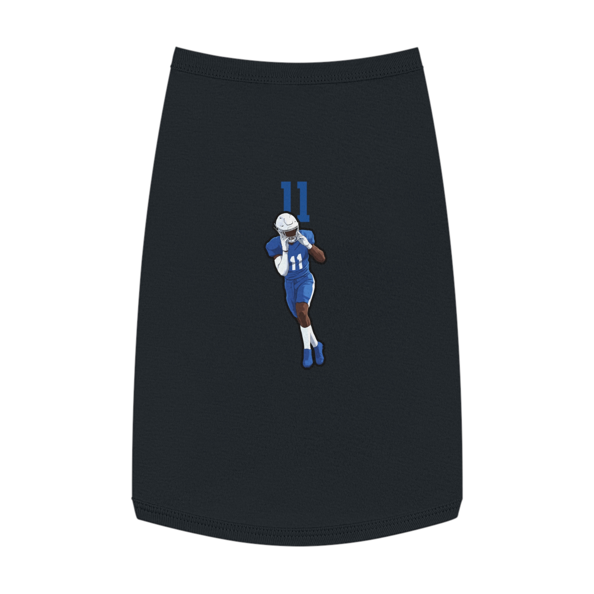 Pet Tank Top — character_number_top in Black