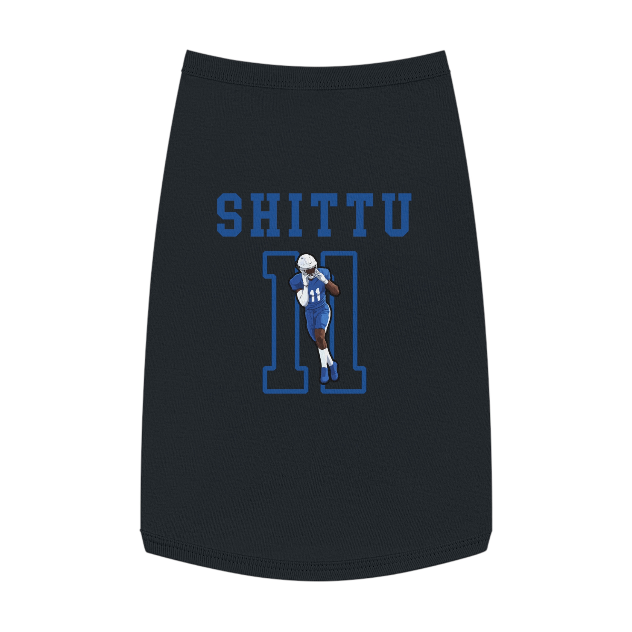 Pet Tank Top — character_shirsey in Black