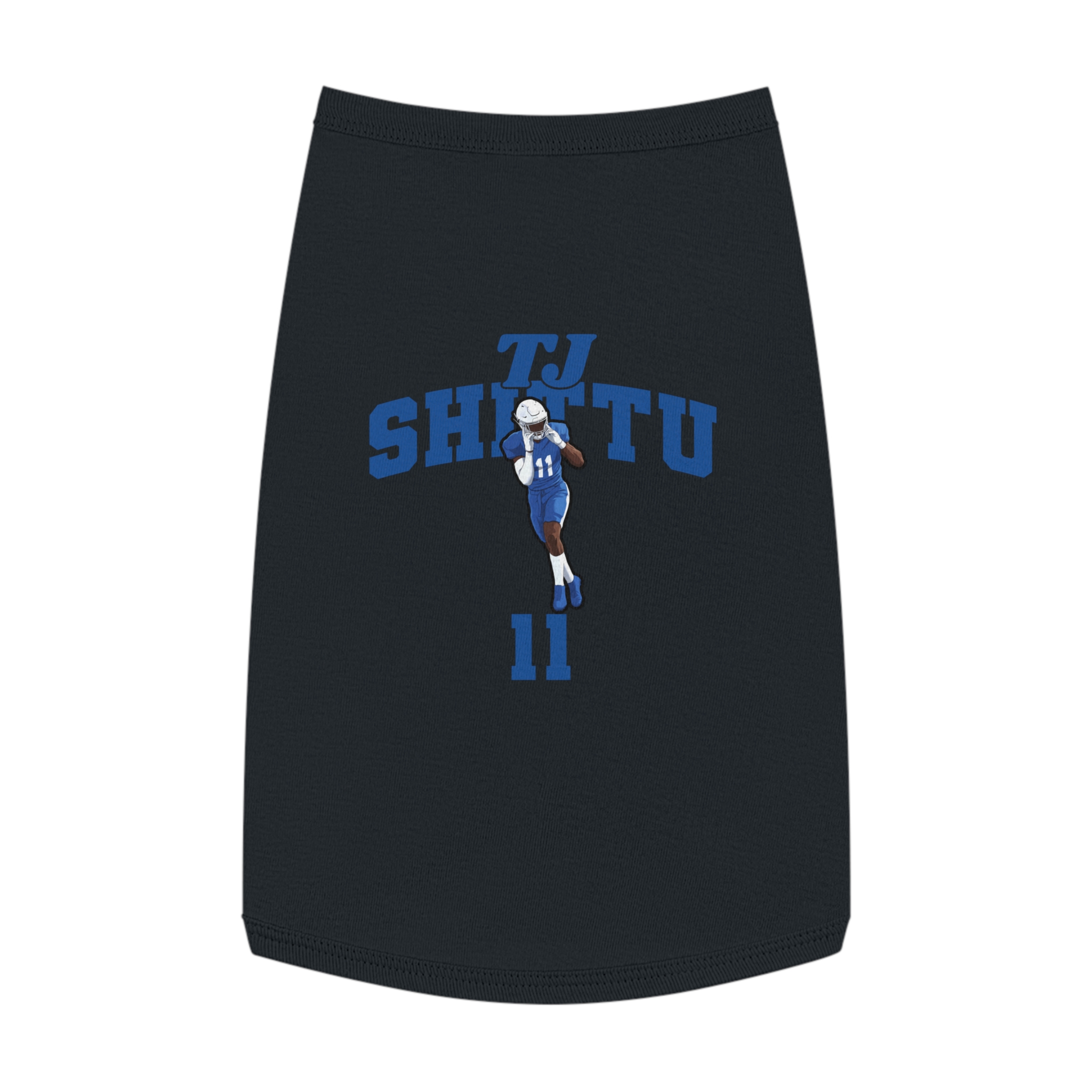 Pet Tank Top — character_signature_arch in Black