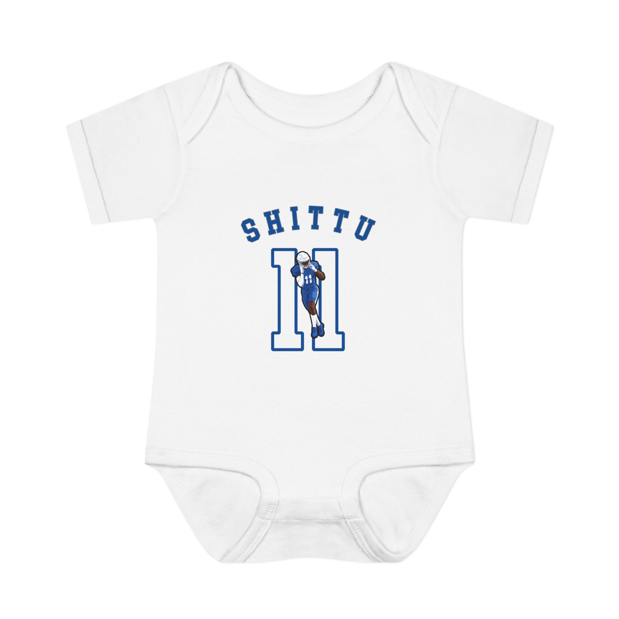 Baby Onesie — character_shirsey_arch in White