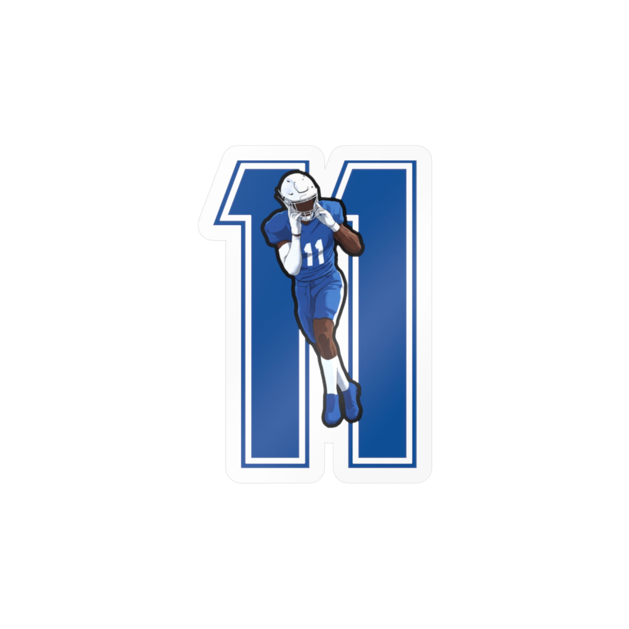 Vinyl Sticker — character_number in Classic