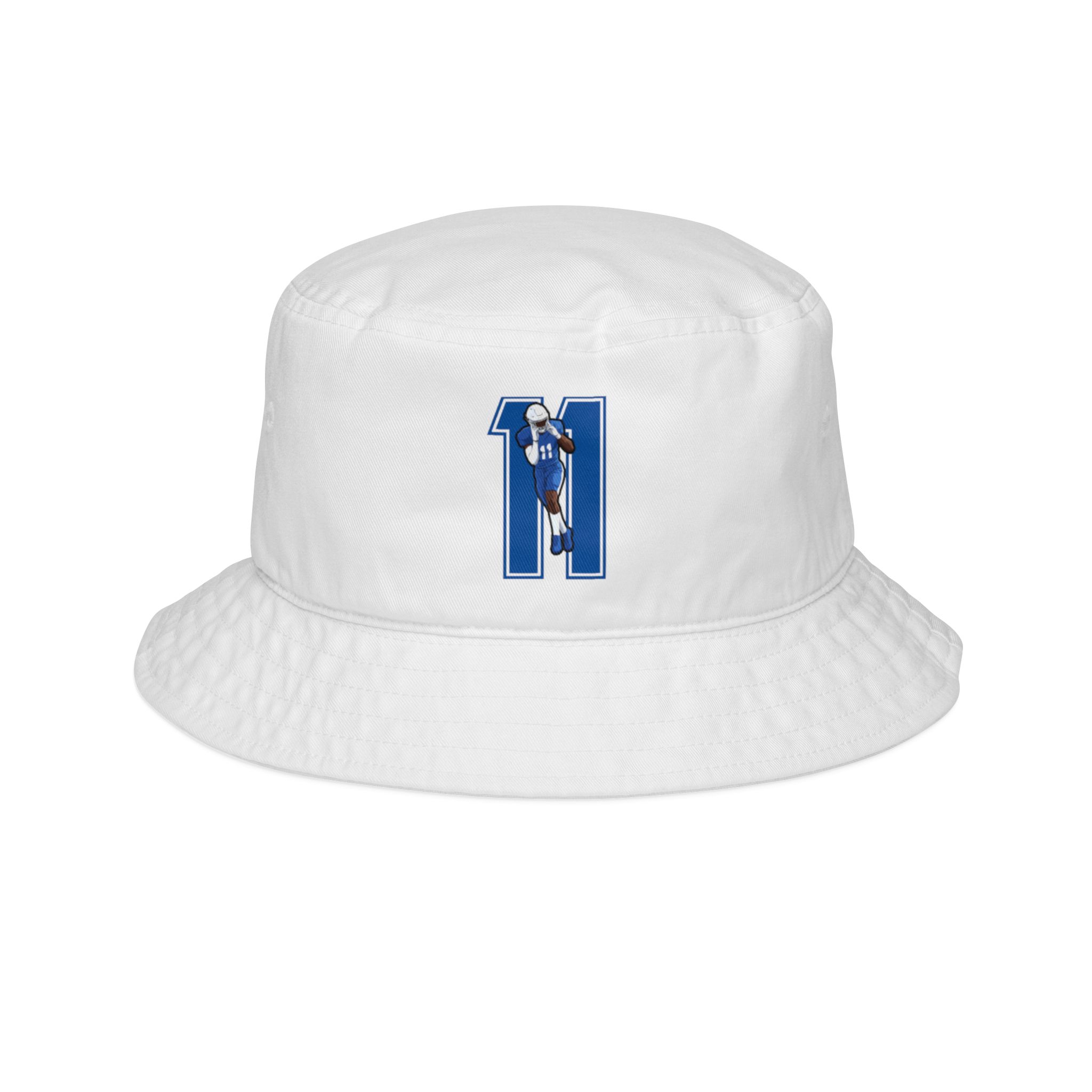 Bucket Hat — character_number in White