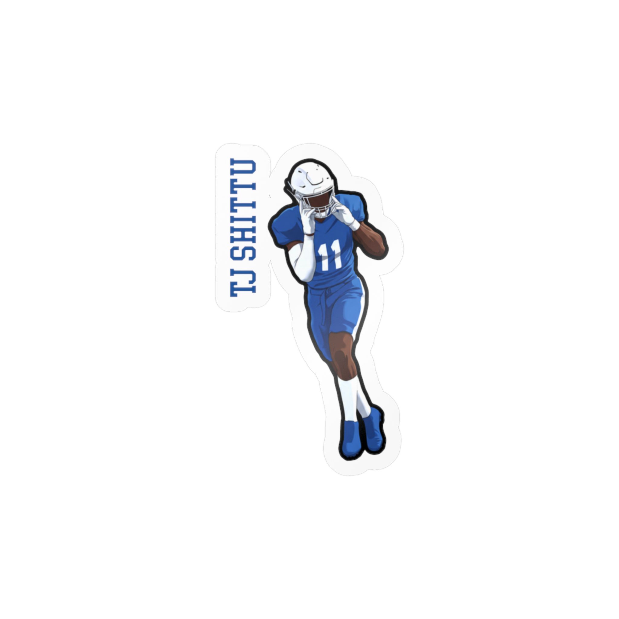Vinyl Sticker — character_name_vertical in Classic