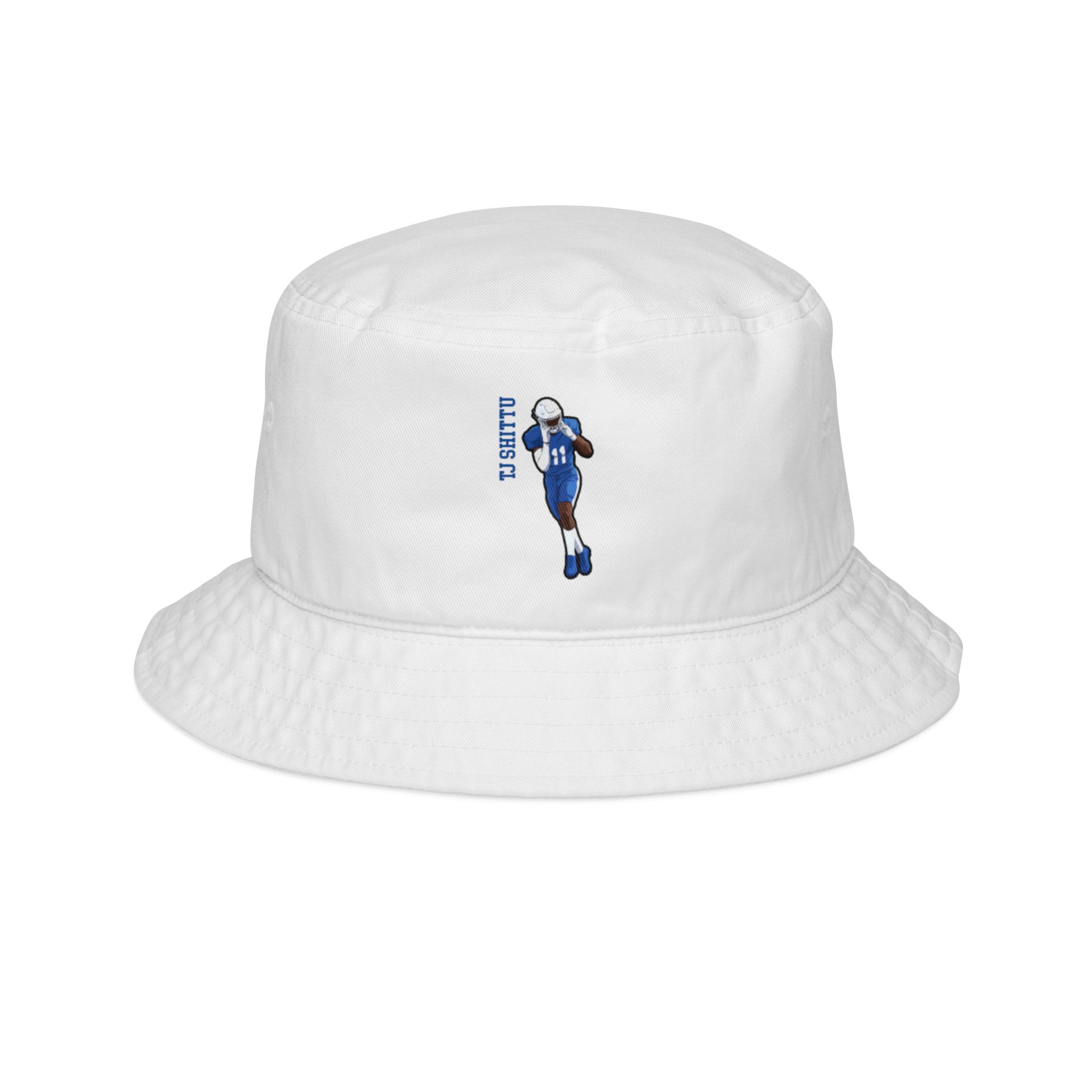 Bucket Hat — character_name_vertical in White