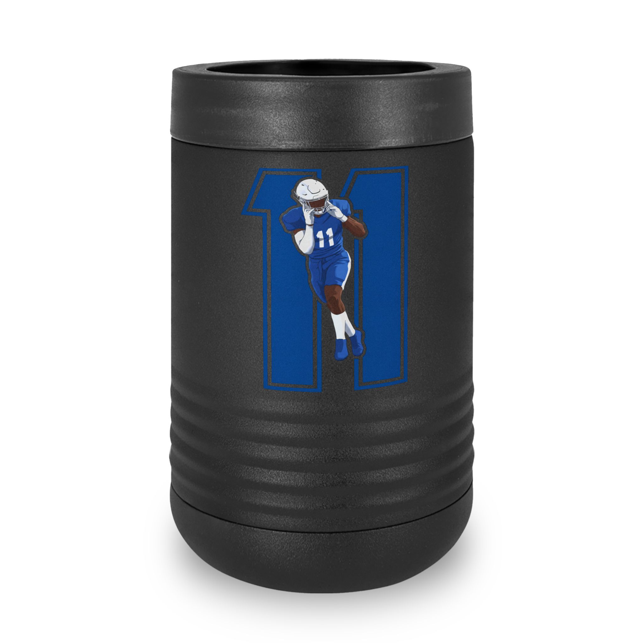 Stainless Can Cooler — character_number in Black