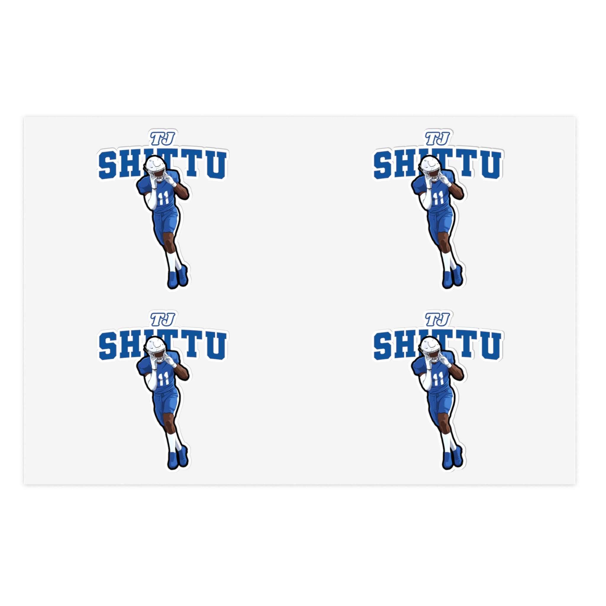 Sticker Sheet — character_name_arch in Classic