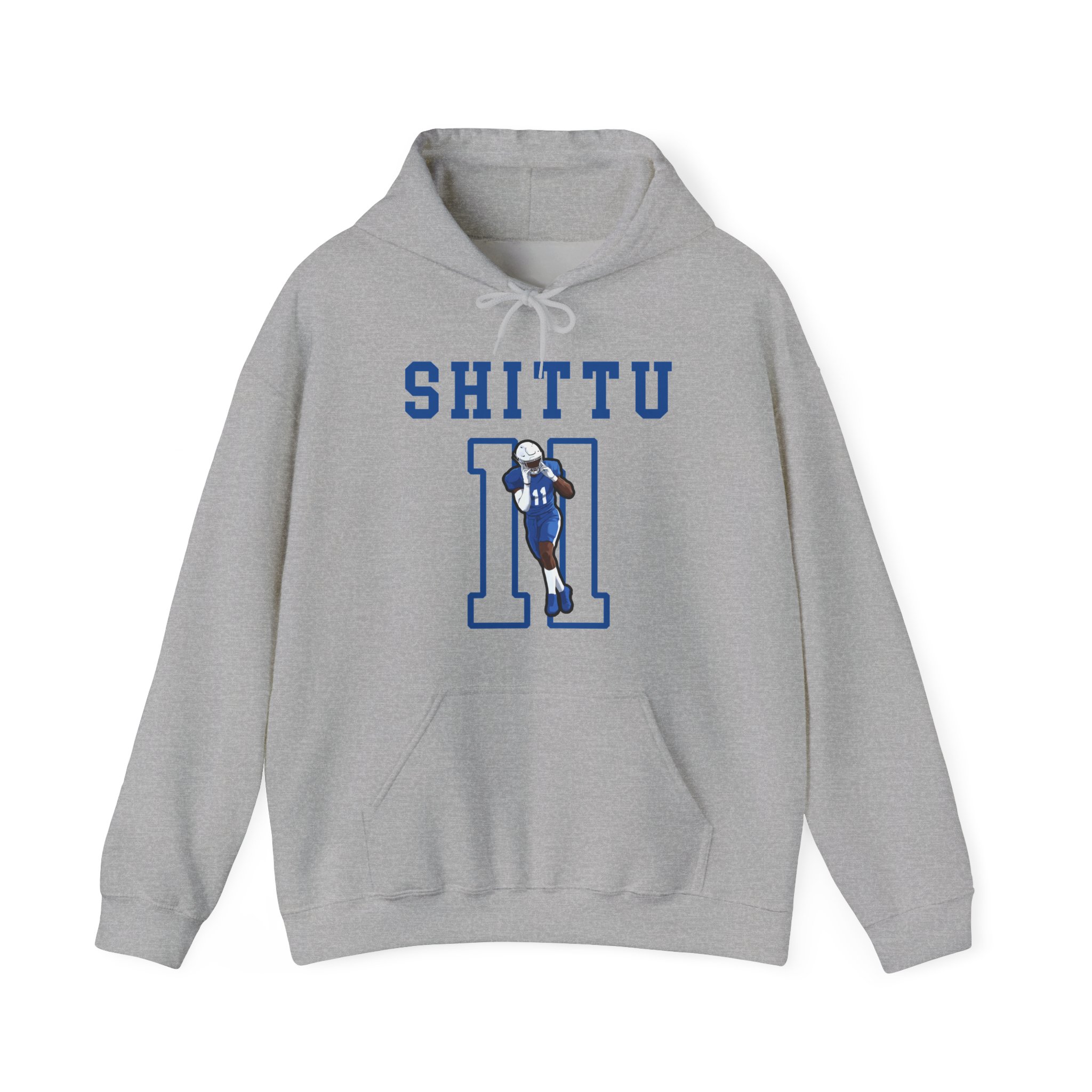Hoodie — character_shirsey in Grey