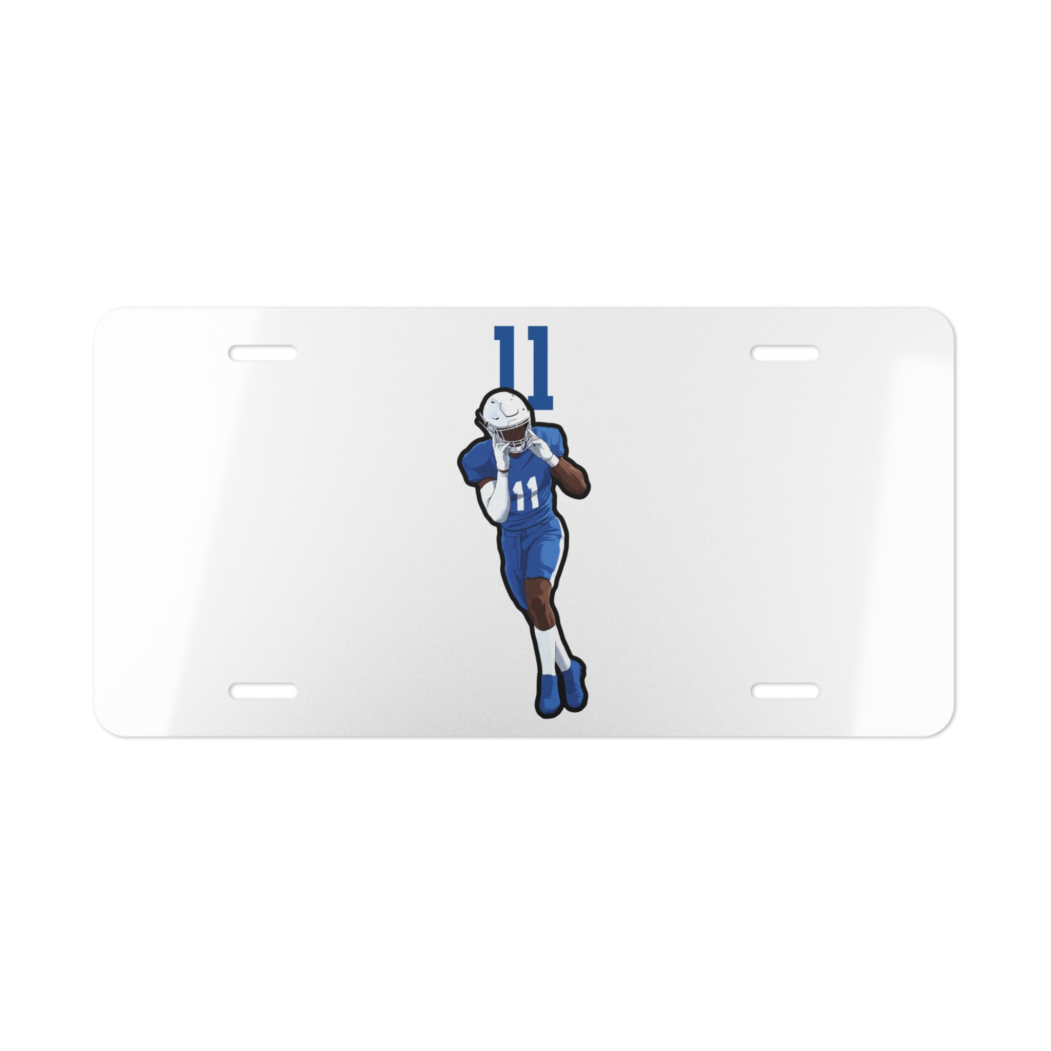 License Plate — character_number_top in Classic