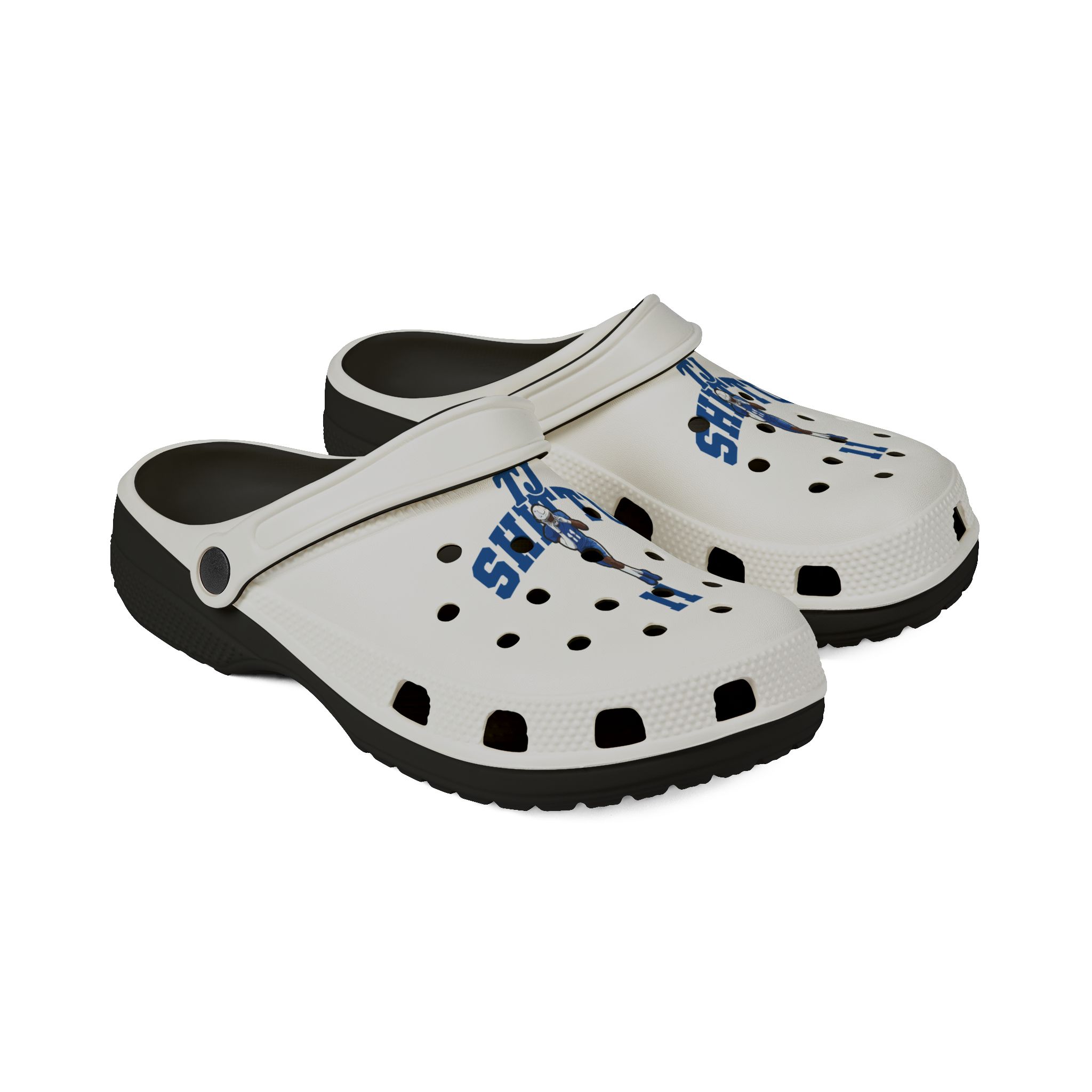 Rubber Clogs — character_signature_arch in Black