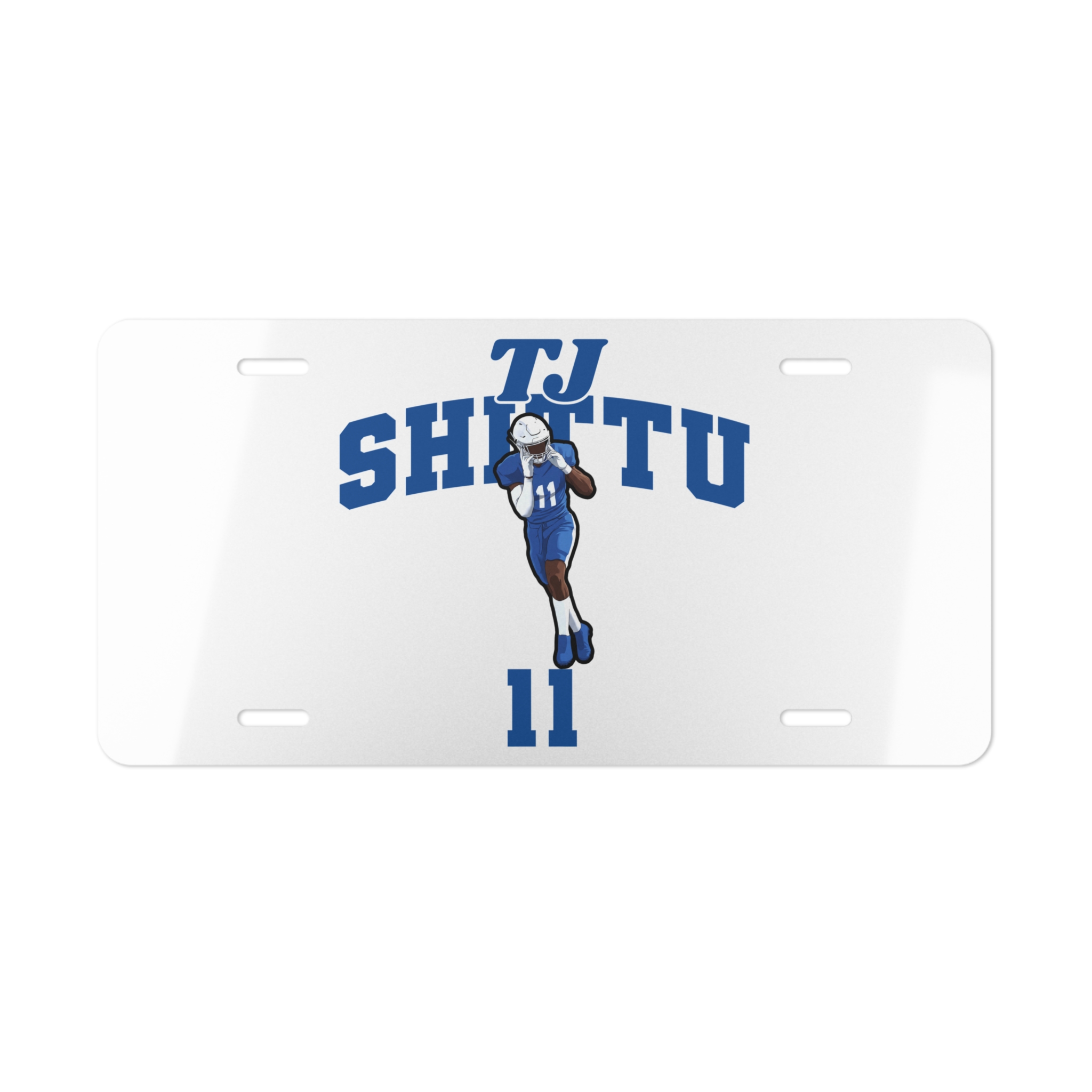 License Plate — character_signature_arch in Classic