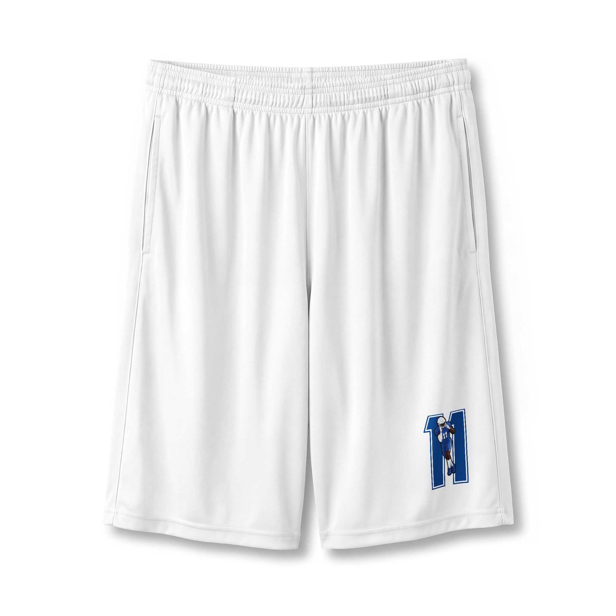 Shorts — character_number in White