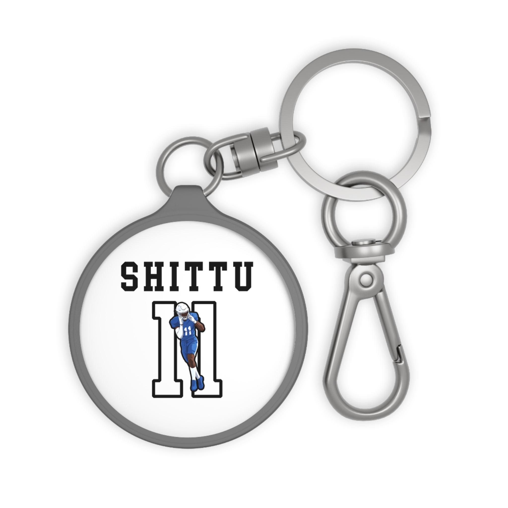 Keychain — character_shirsey in Grey