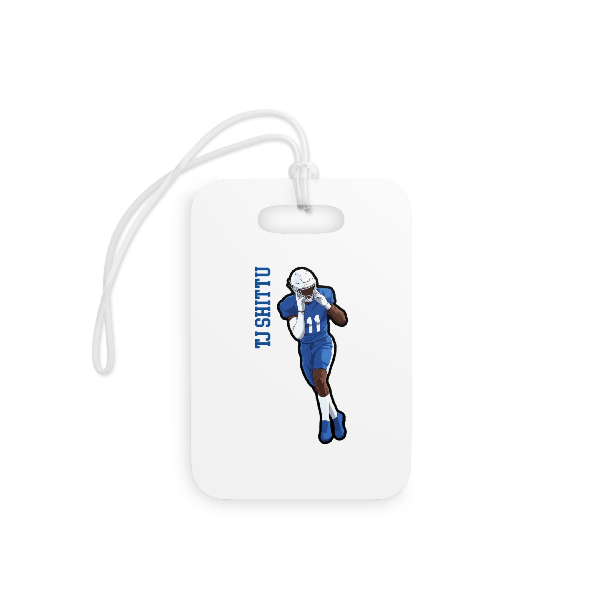 Bag Tag — character_name_vertical in Classic
