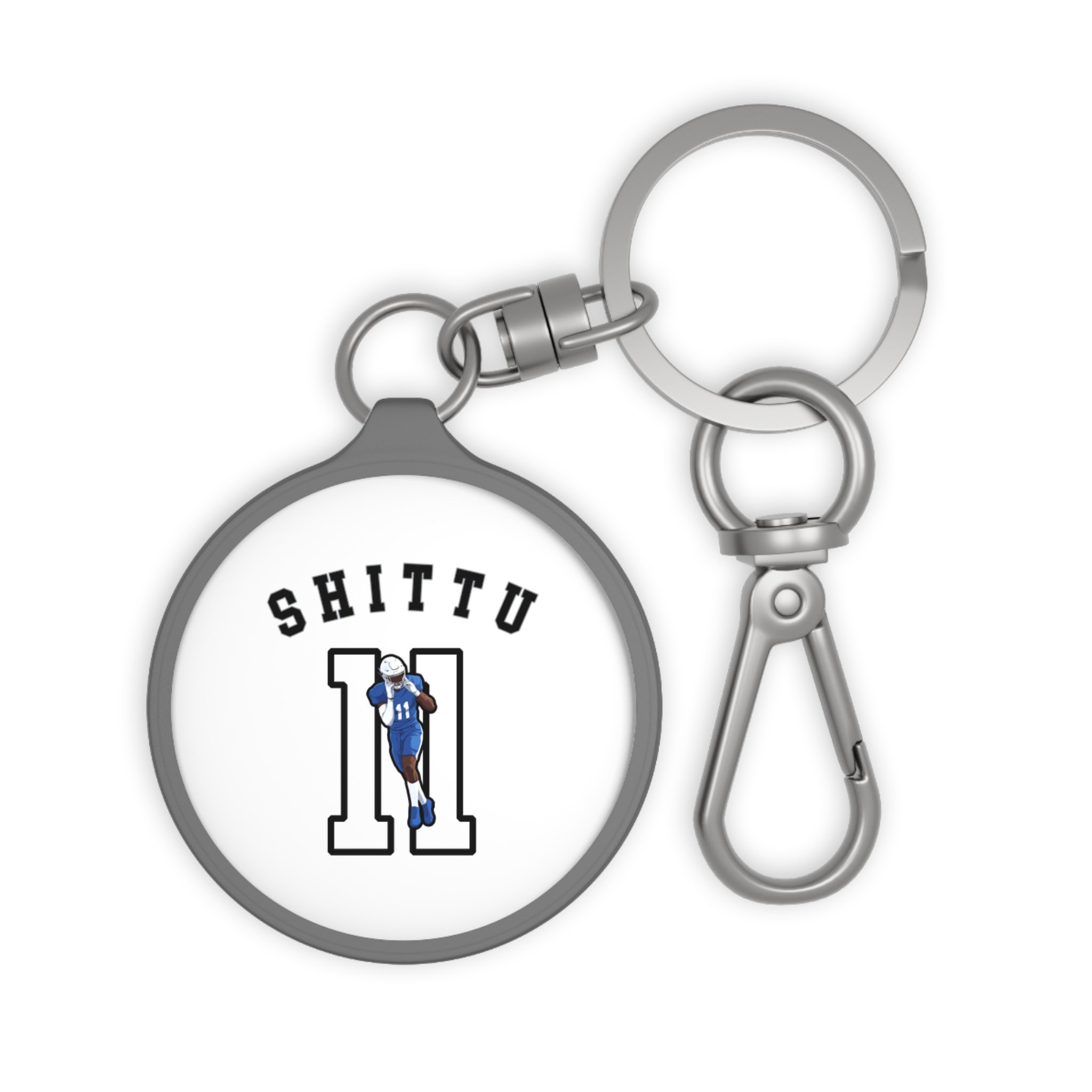 Keychain — character_shirsey_arch in Grey