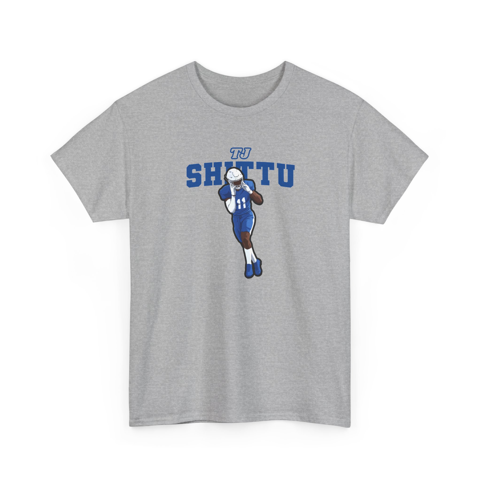 Tee — character_name_arch in Grey