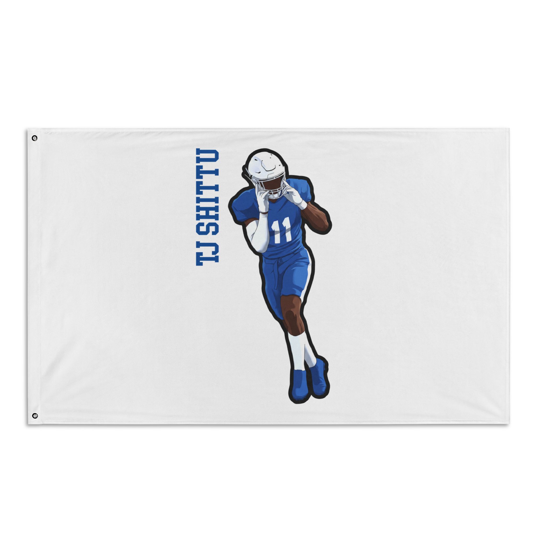 Flag (35 × 56 in) — character_name_vertical in Classic
