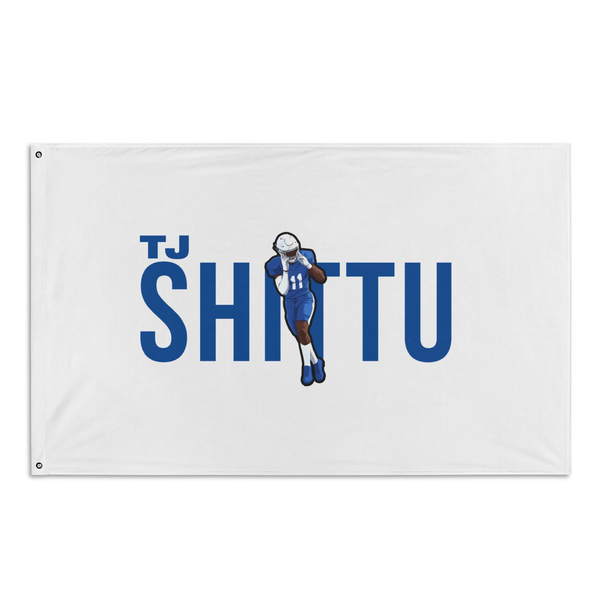Flag (35 × 56 in) — character_player_name in Classic