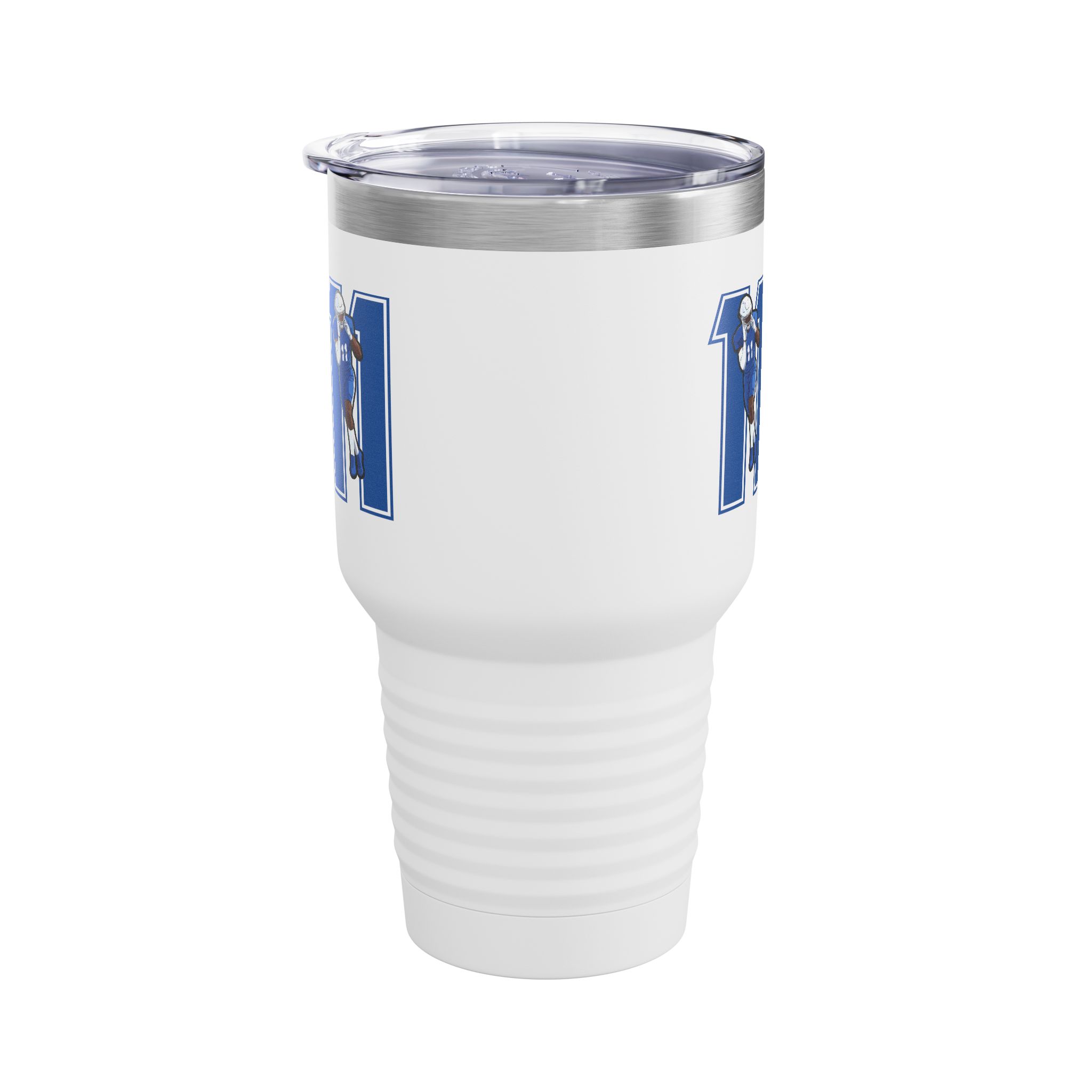 30oz Tumbler — character_number in White