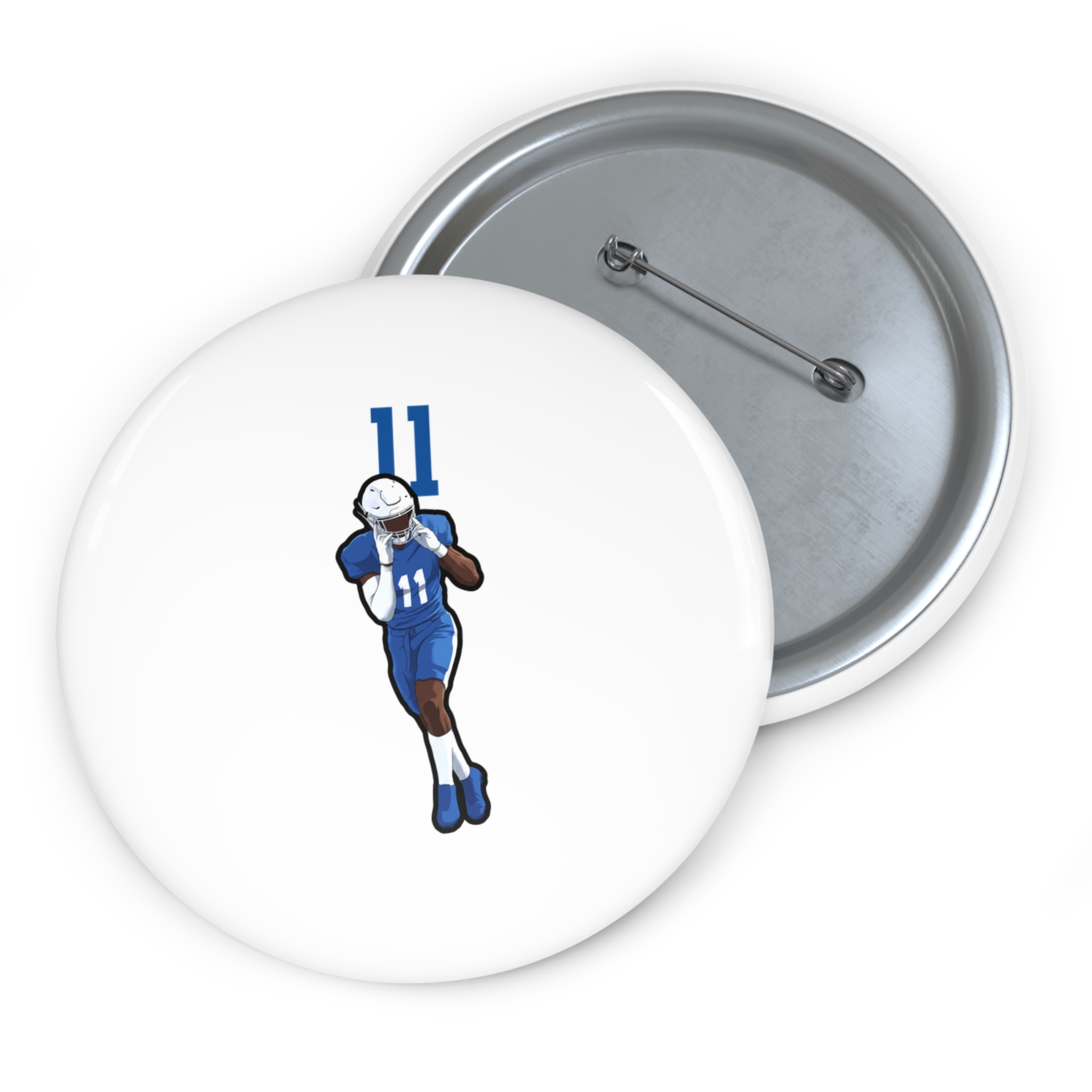 Game Day Pin — character_number_top in Classic