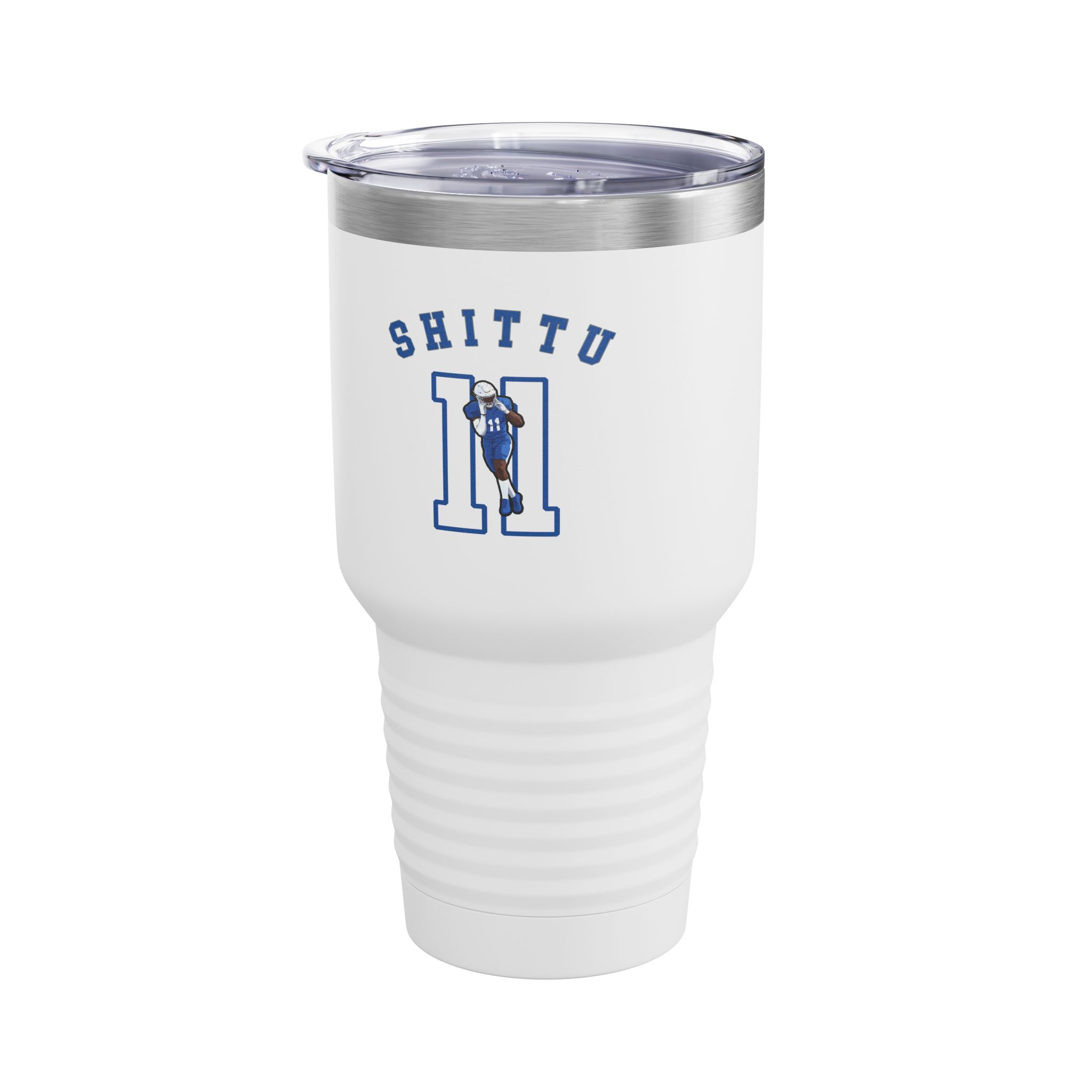 30oz Tumbler — character_shirsey_arch in White