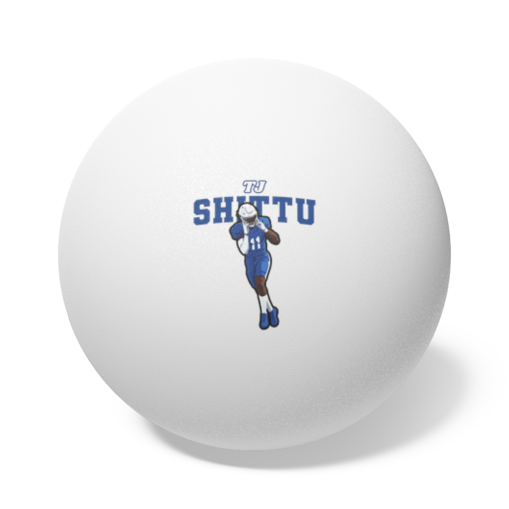 Ping Pong Balls, 6 pcs — character_name_arch in White