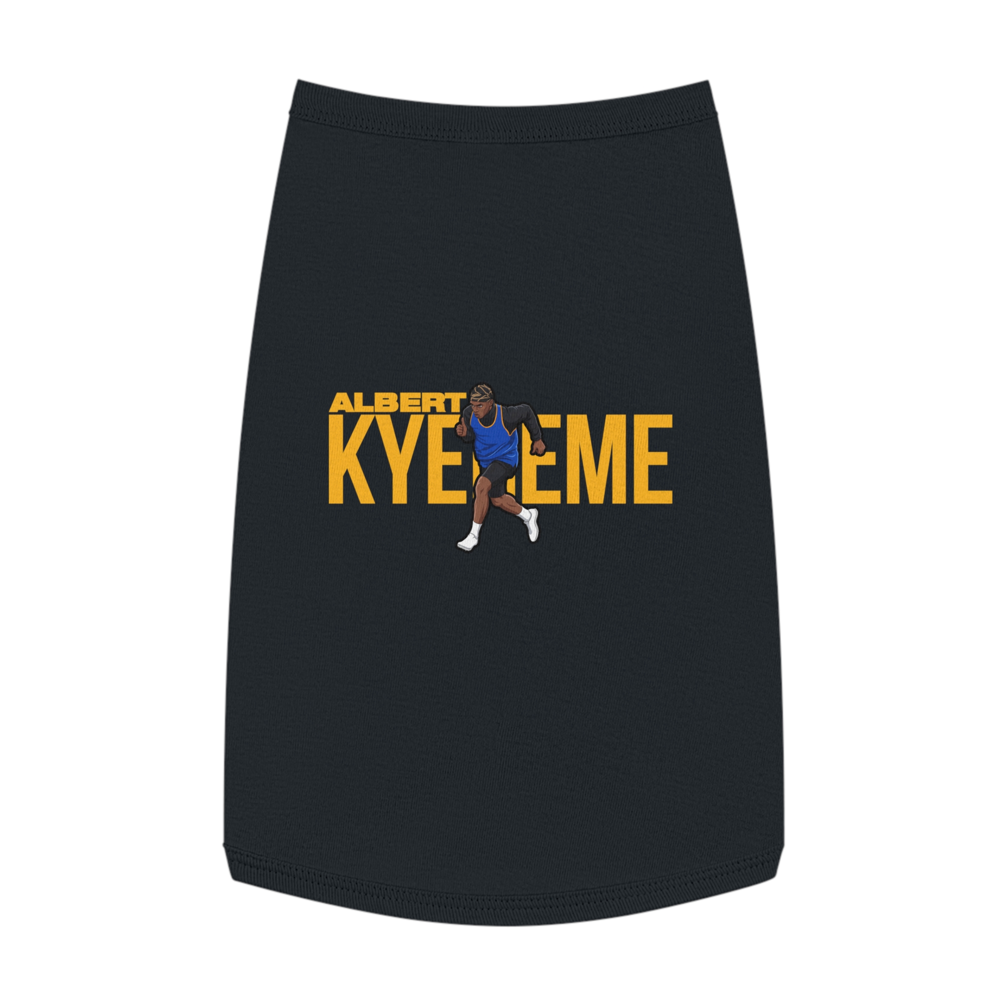 Pet Tank Top — character_player_name in White
