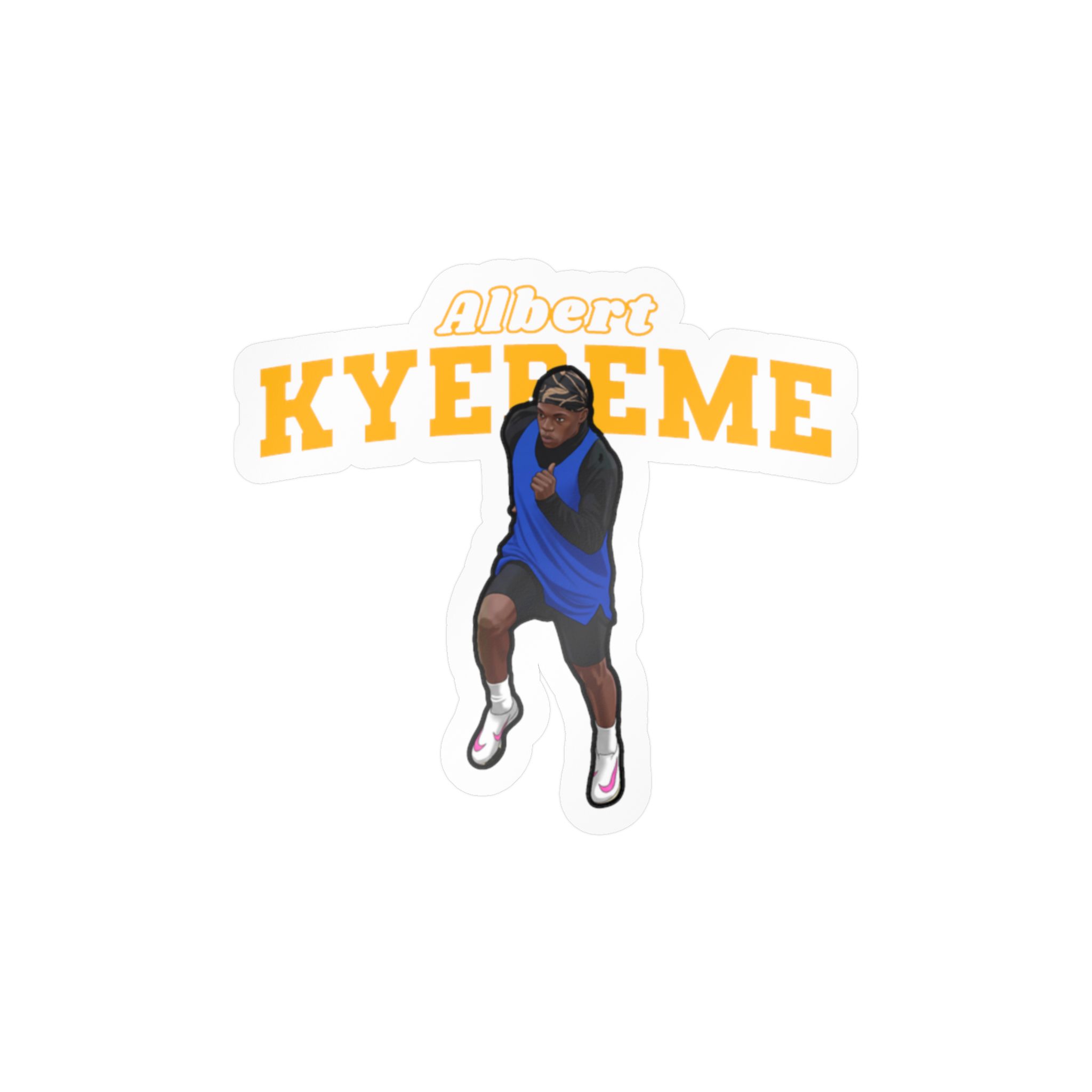 Vinyl Sticker — character_name_arch in Classic