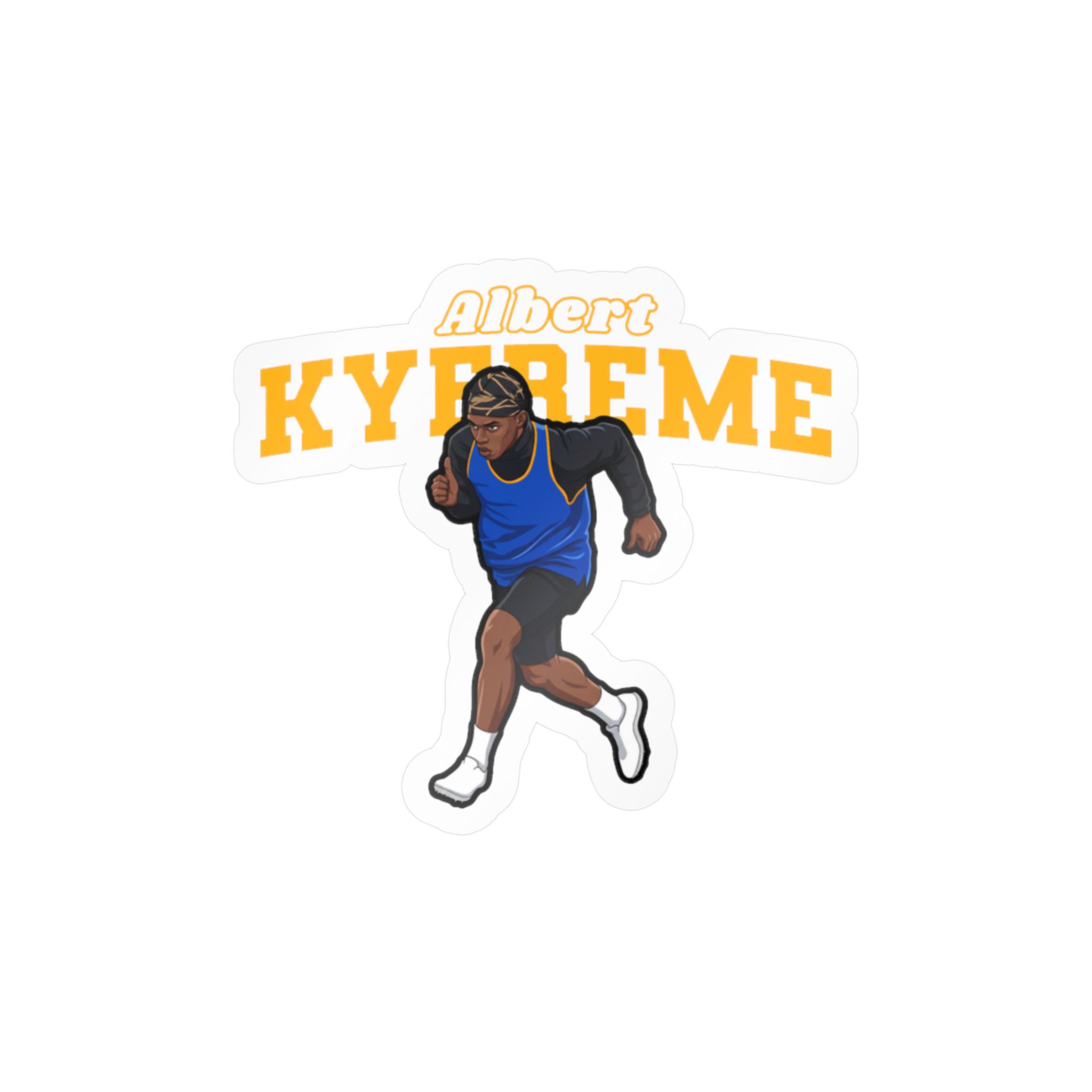 Vinyl Sticker — character_name_arch in Classic