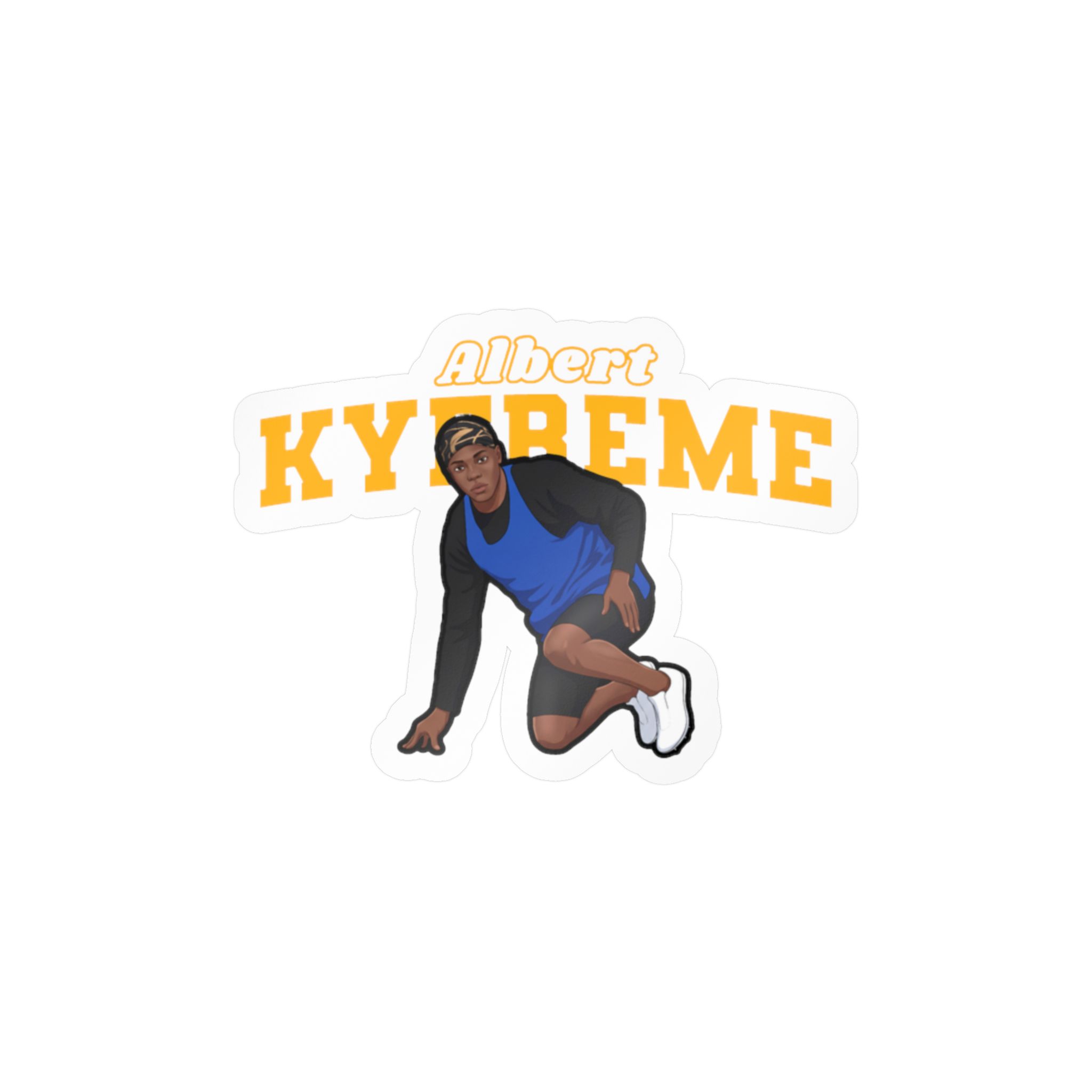 Vinyl Sticker — character_name_arch in Classic