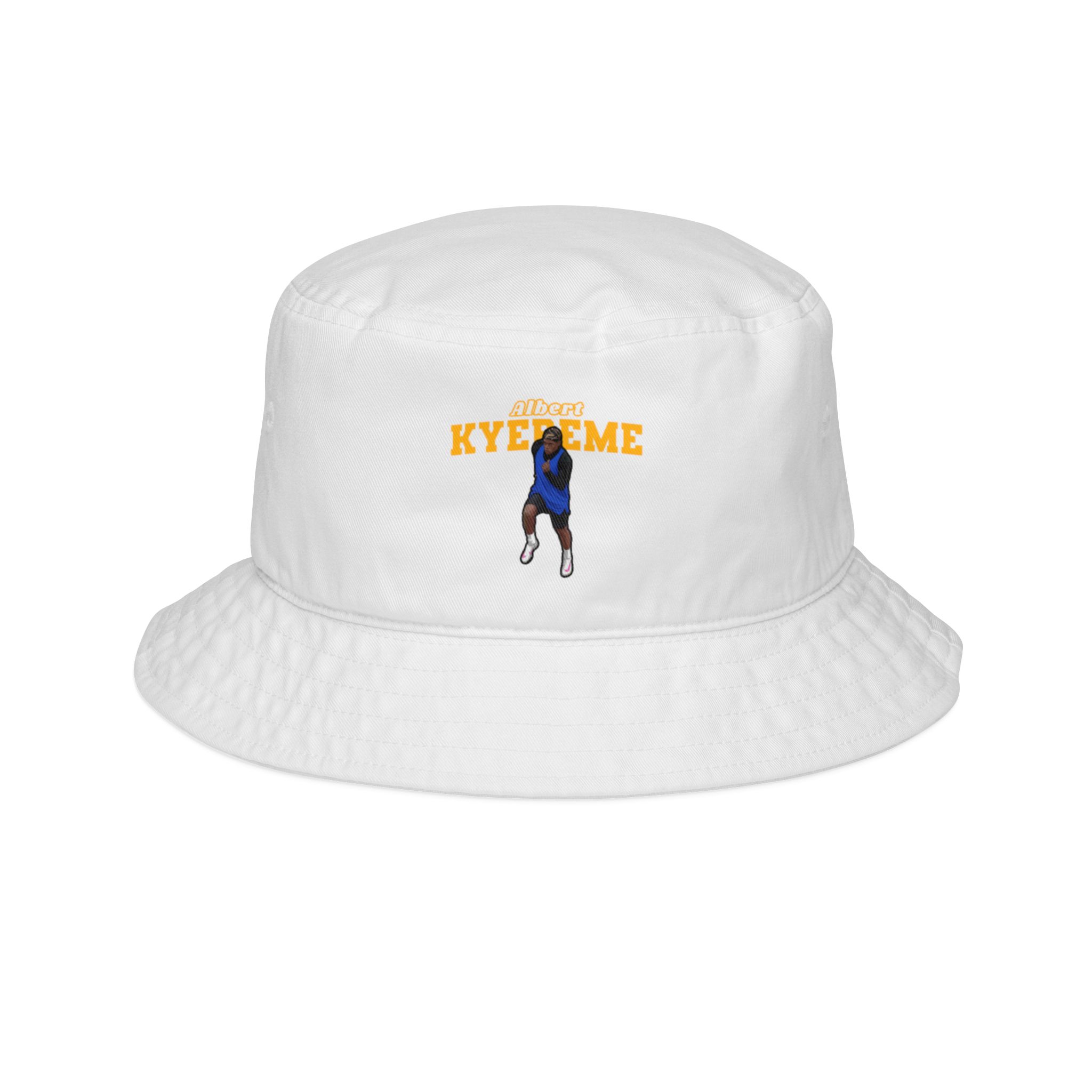 Bucket Hat — character_name_arch in White