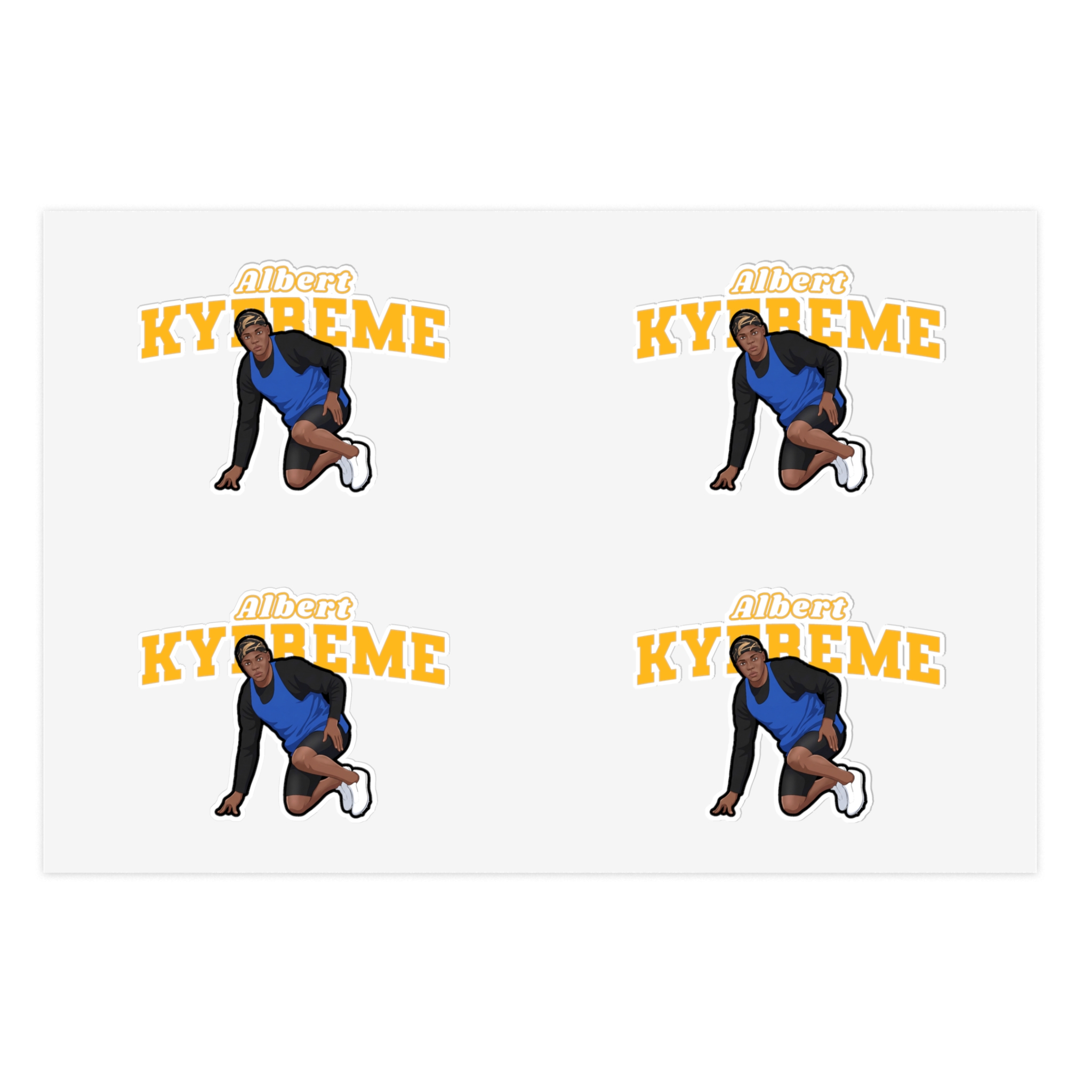 Sticker Sheet — character_name_arch in Classic