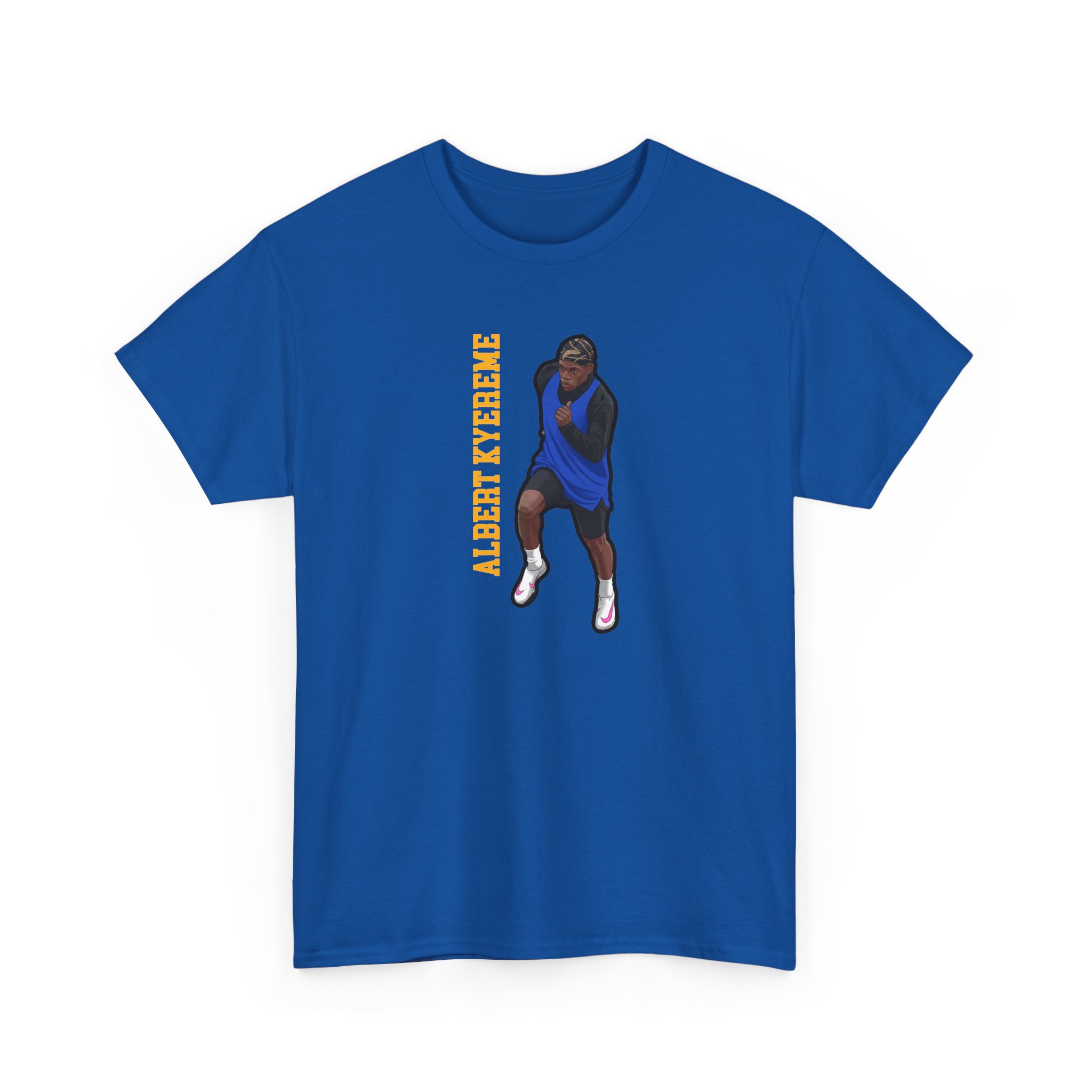 Tee — character_name_vertical in Royal