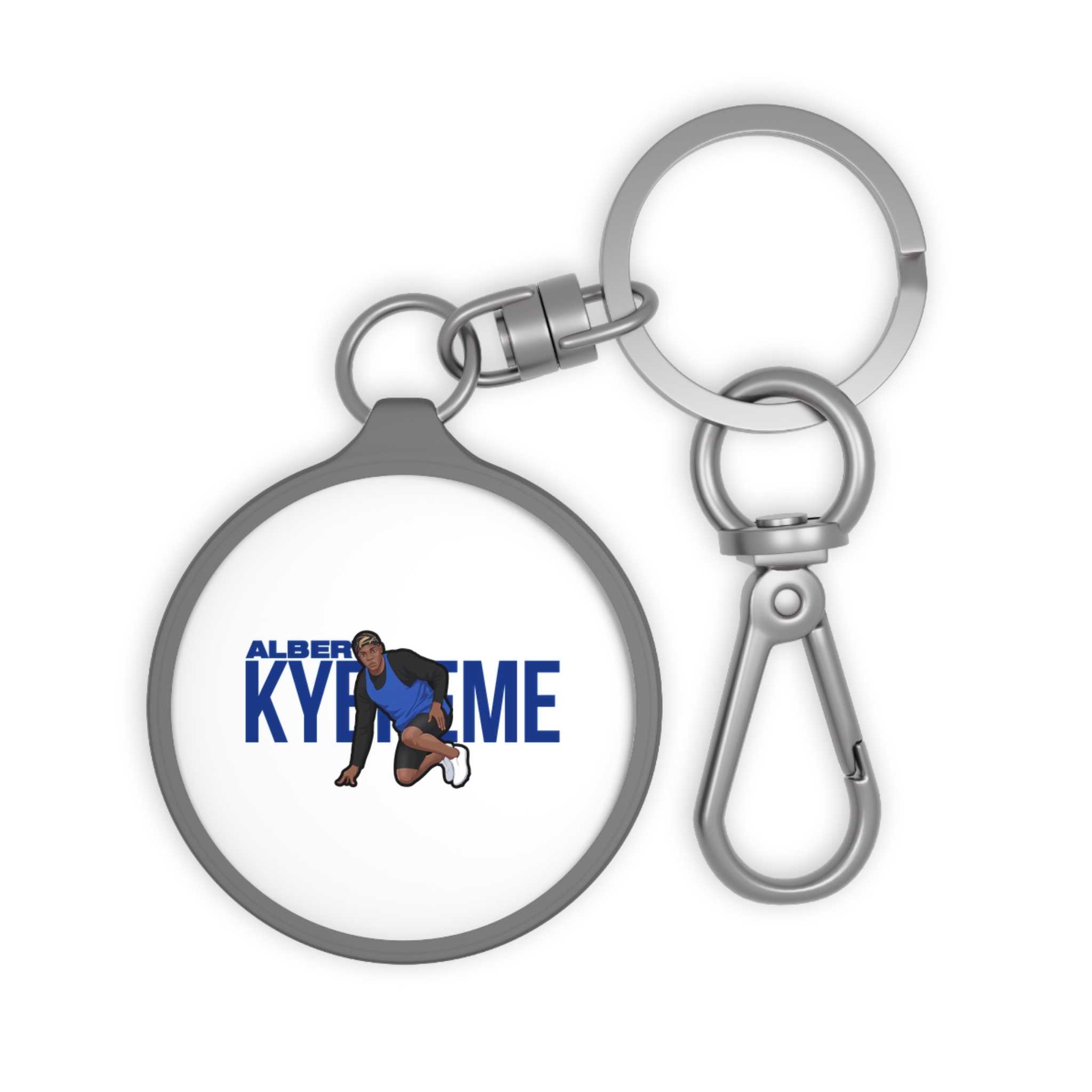 Keychain — character_player_name in Grey