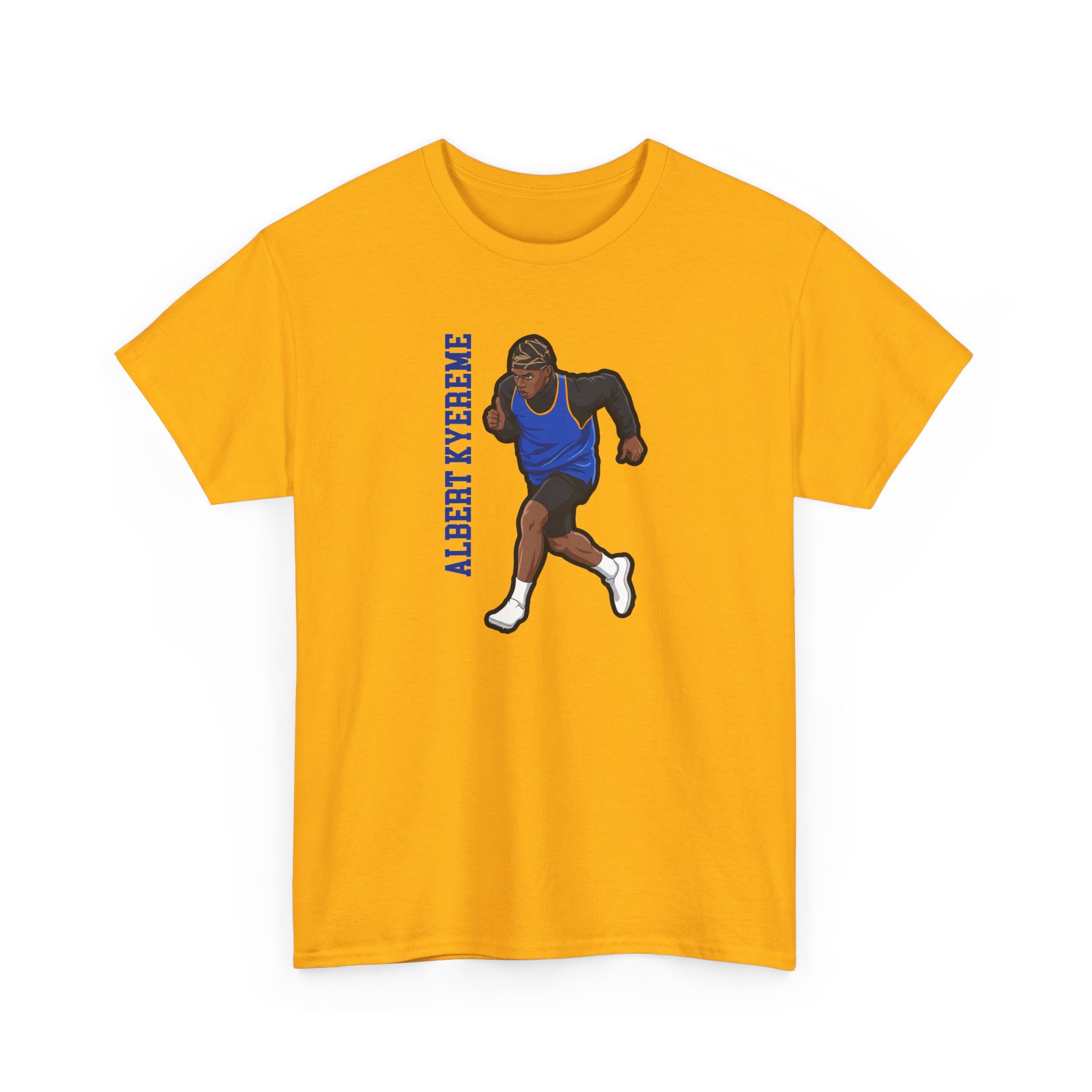 Tee — character_name_vertical in Gold