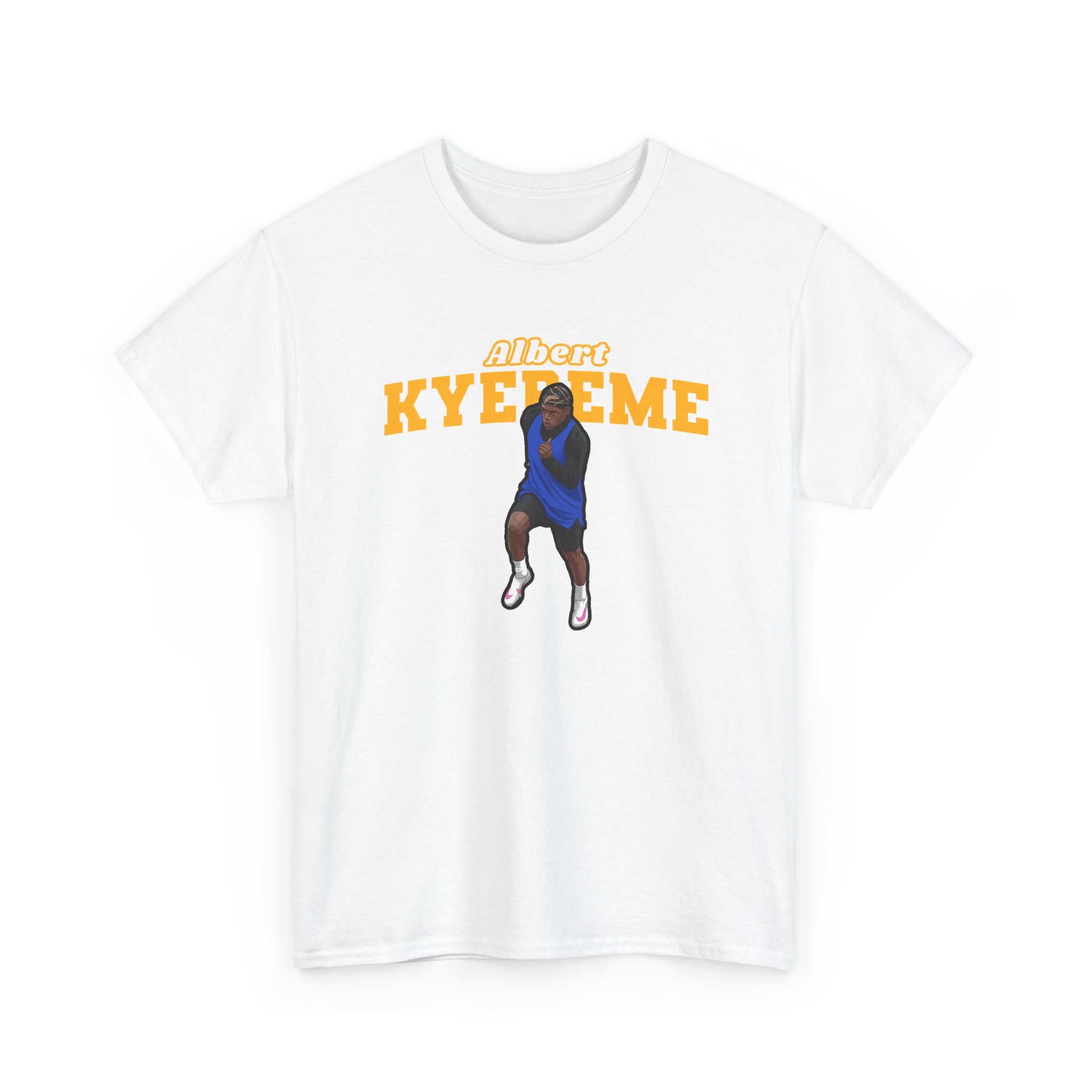 Tee — character_name_arch in White
