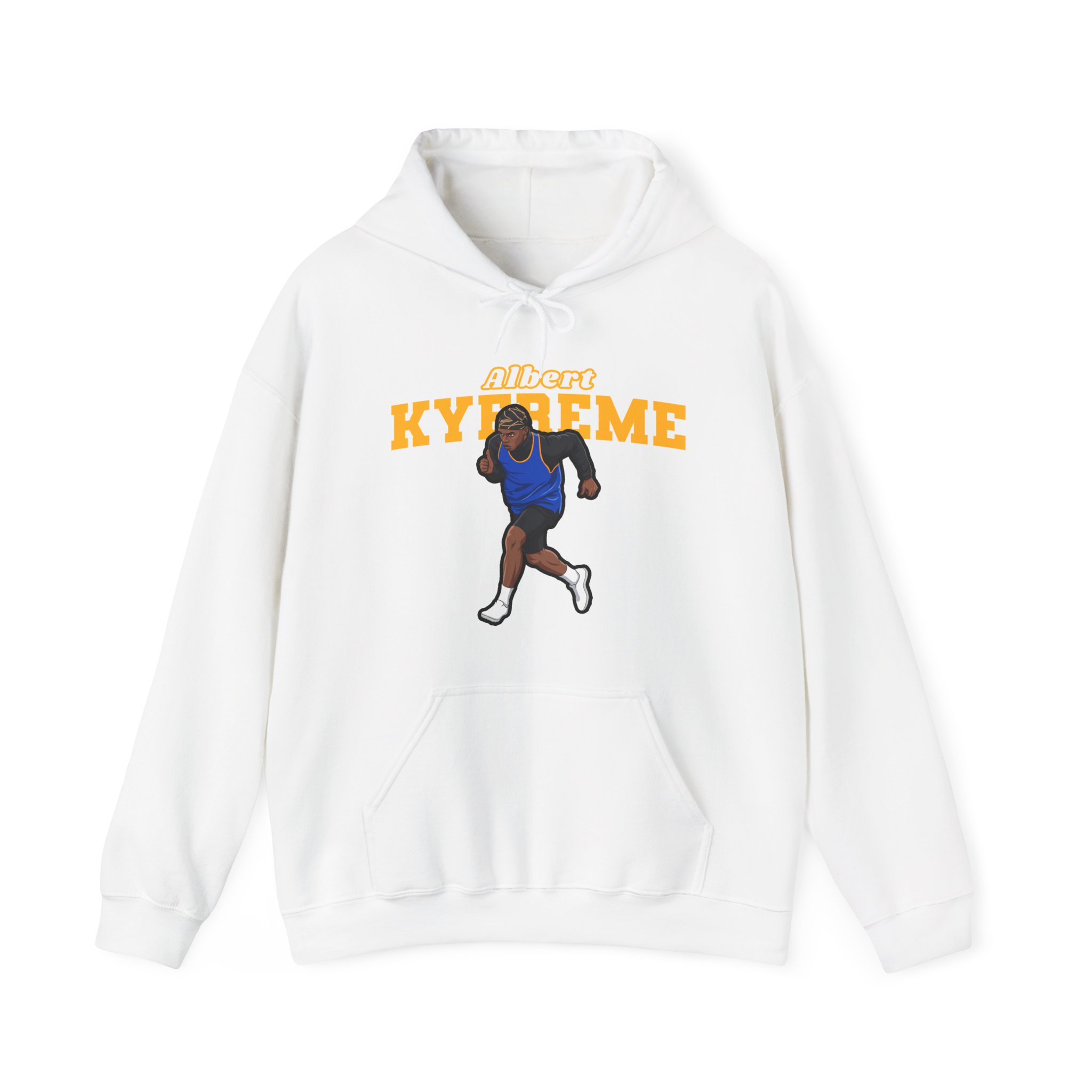 Hoodie — character_name_arch in White