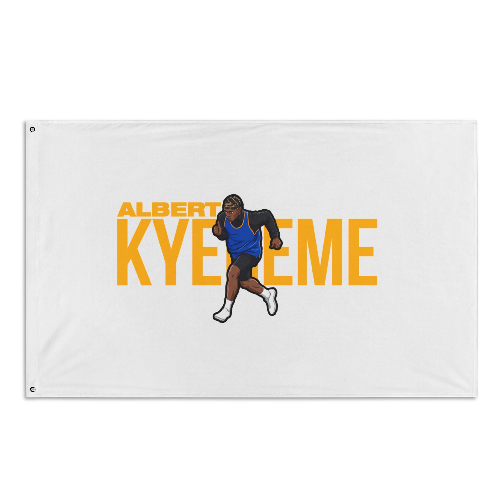 Flag (35 × 56 in) — character_player_name in Classic