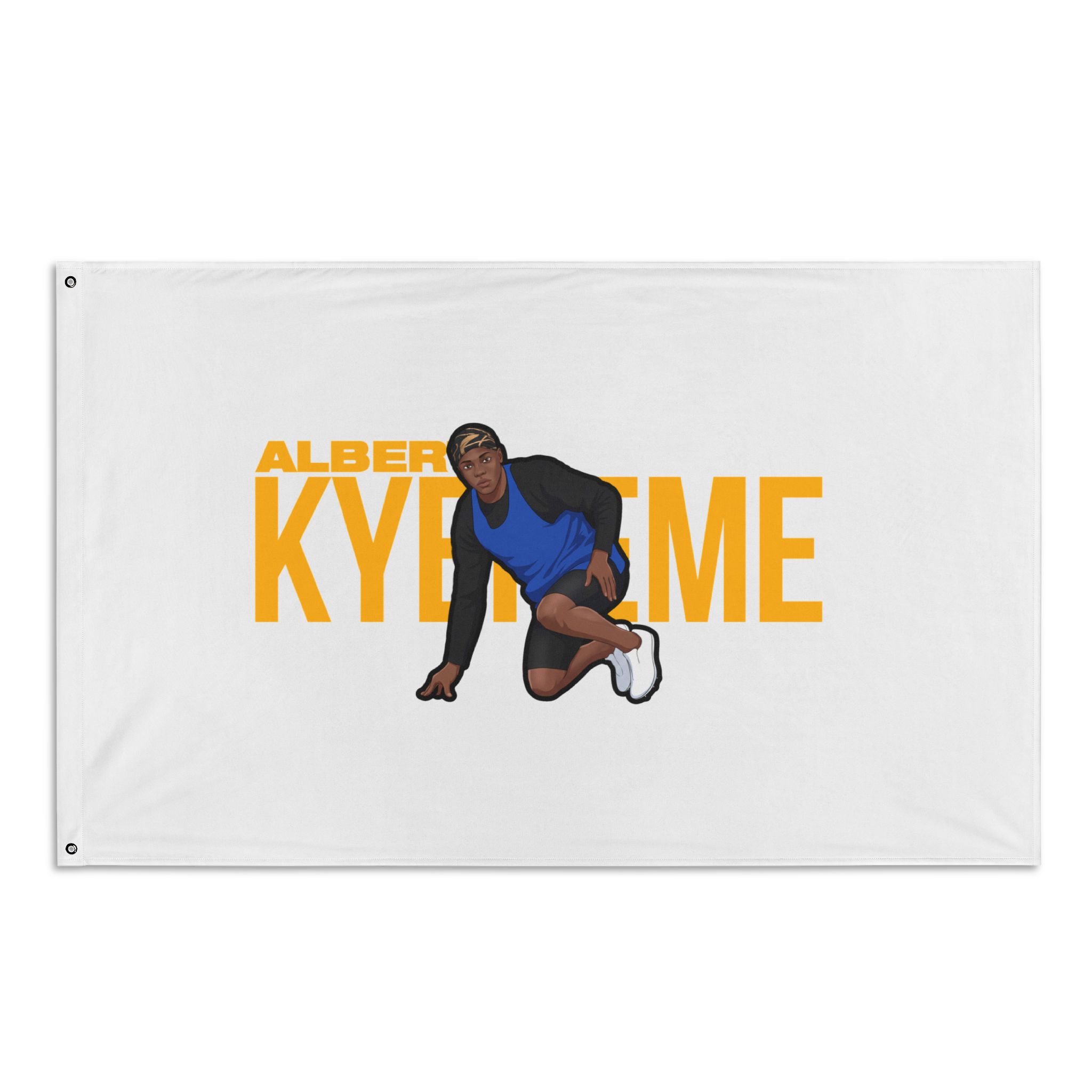 Flag (35 × 56 in) — character_player_name in Classic